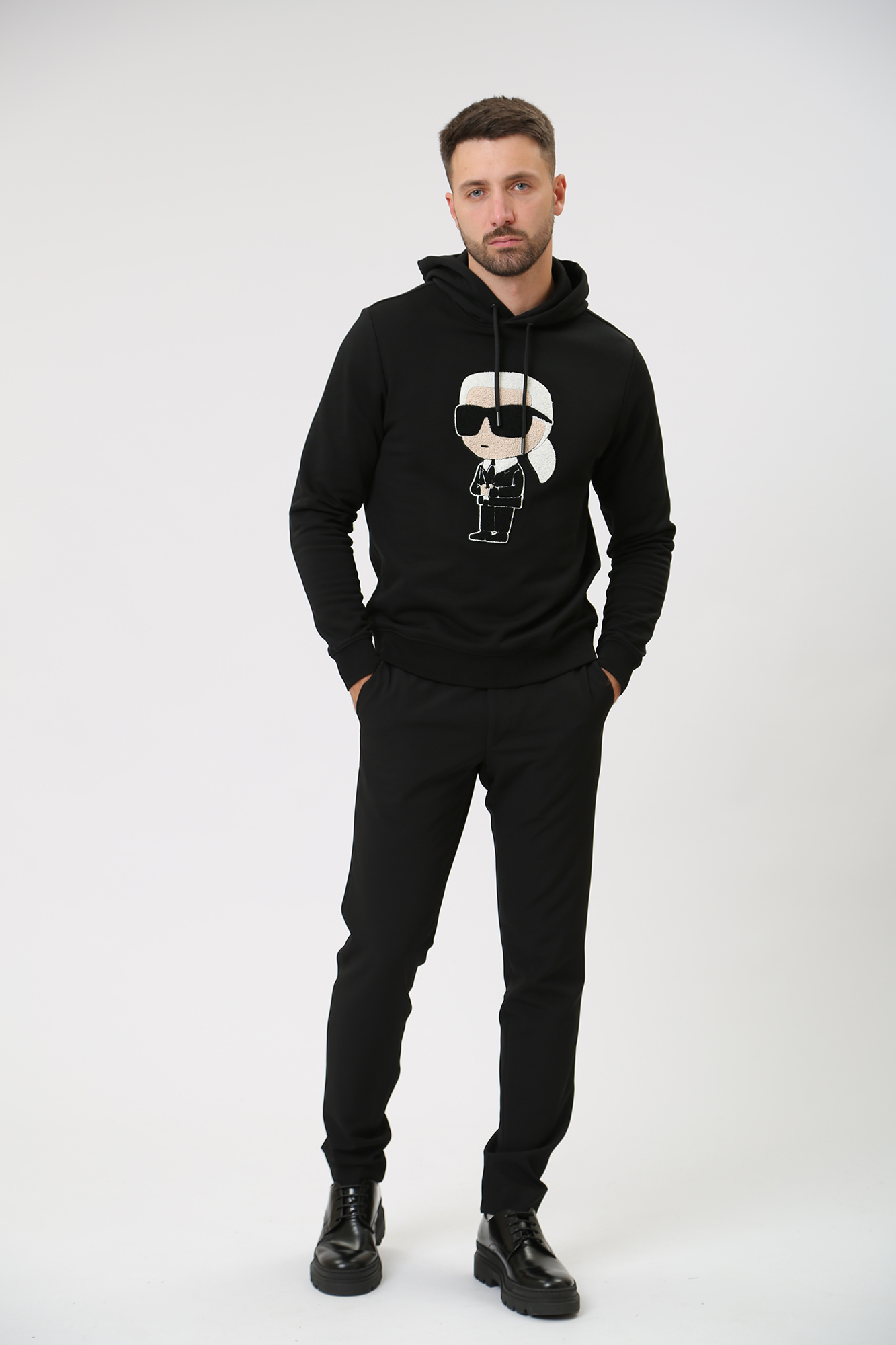 534950_705075 Худи Karl Lagerfeld Черный