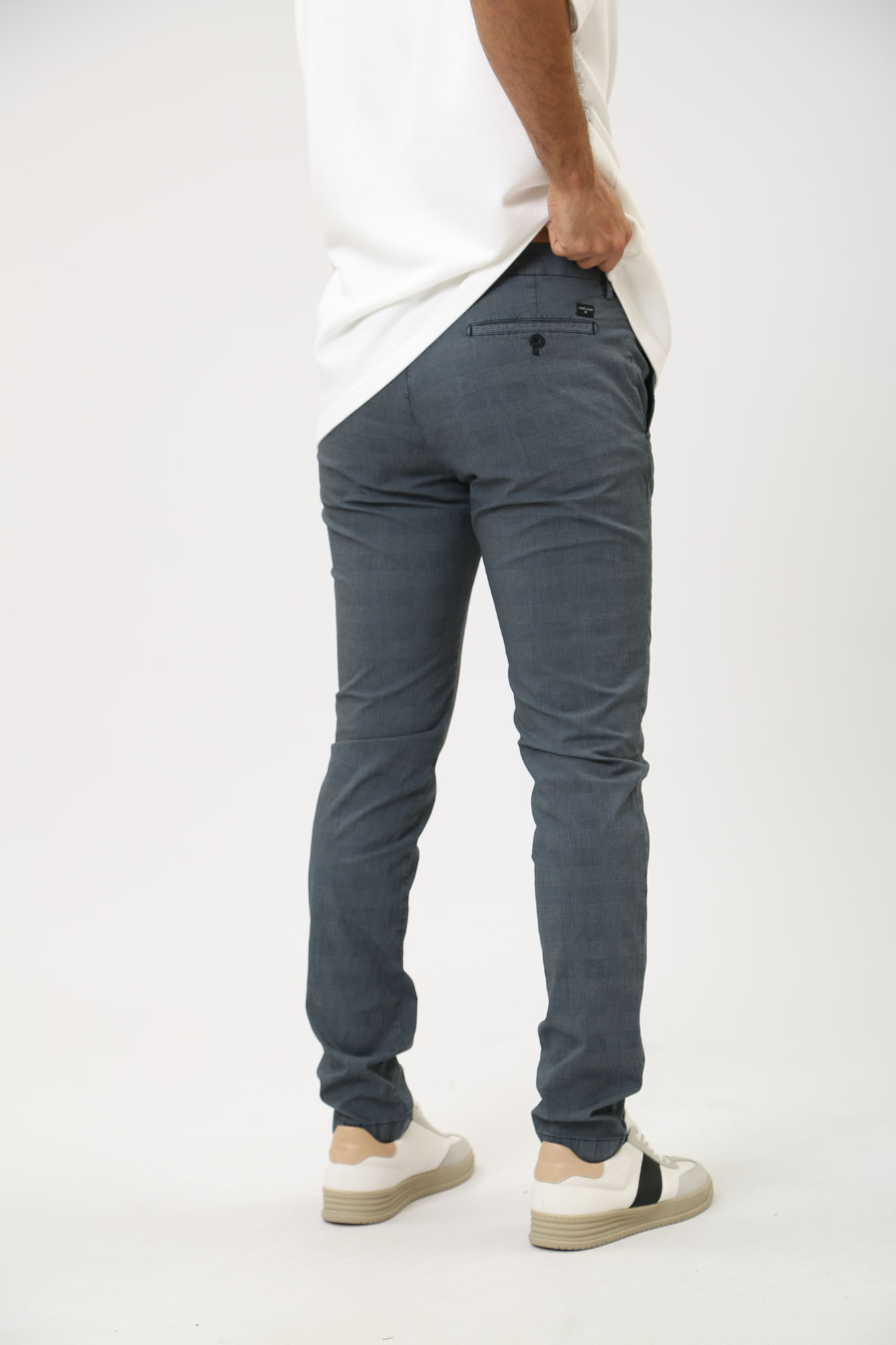 30040702_10017253 Брюки чиносы Strellson Синий