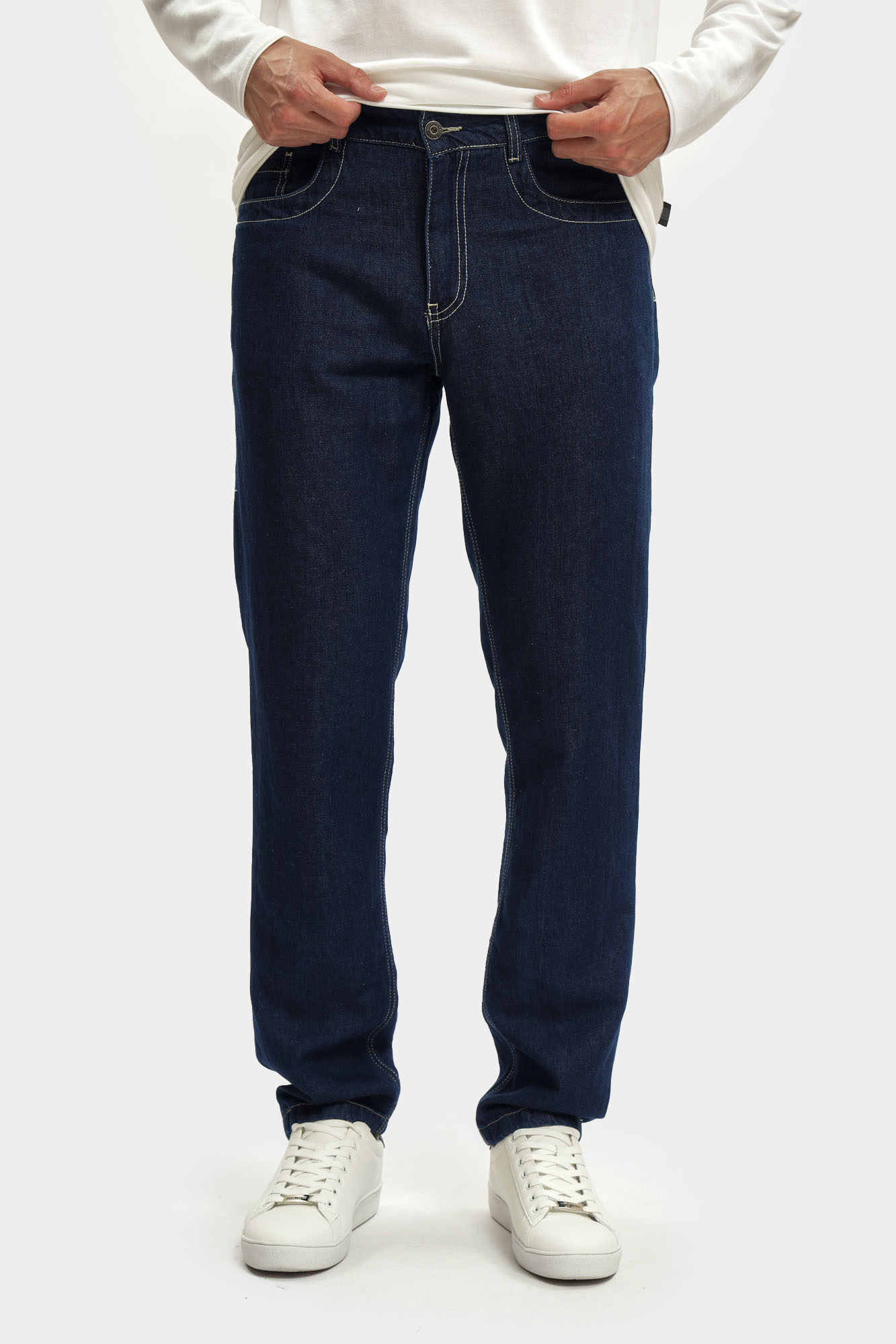 BMD0833R Брюки джинсовые Bikkembergs Синий