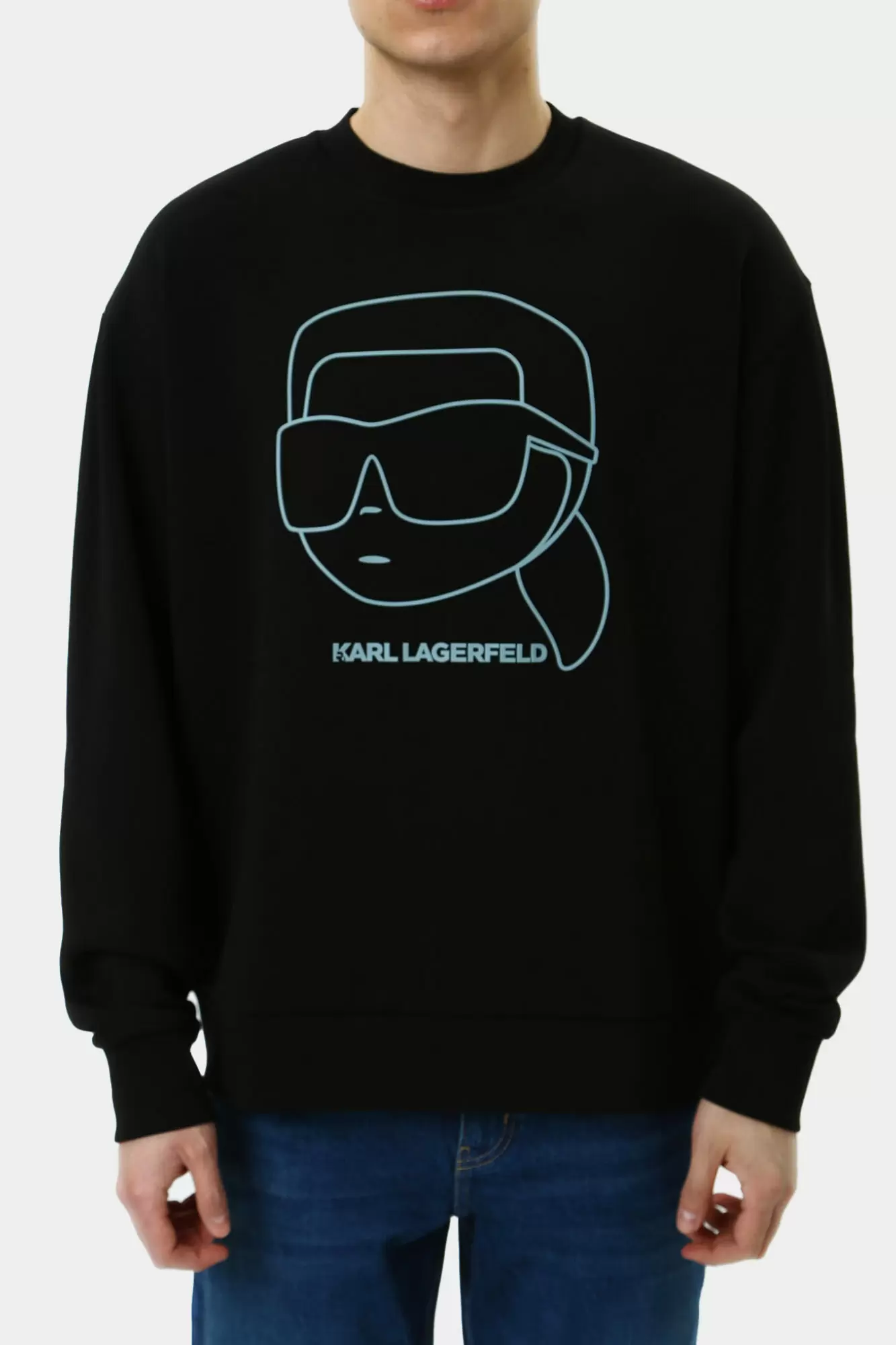 551900_705176 Свитшот Karl Lagerfeld Черный