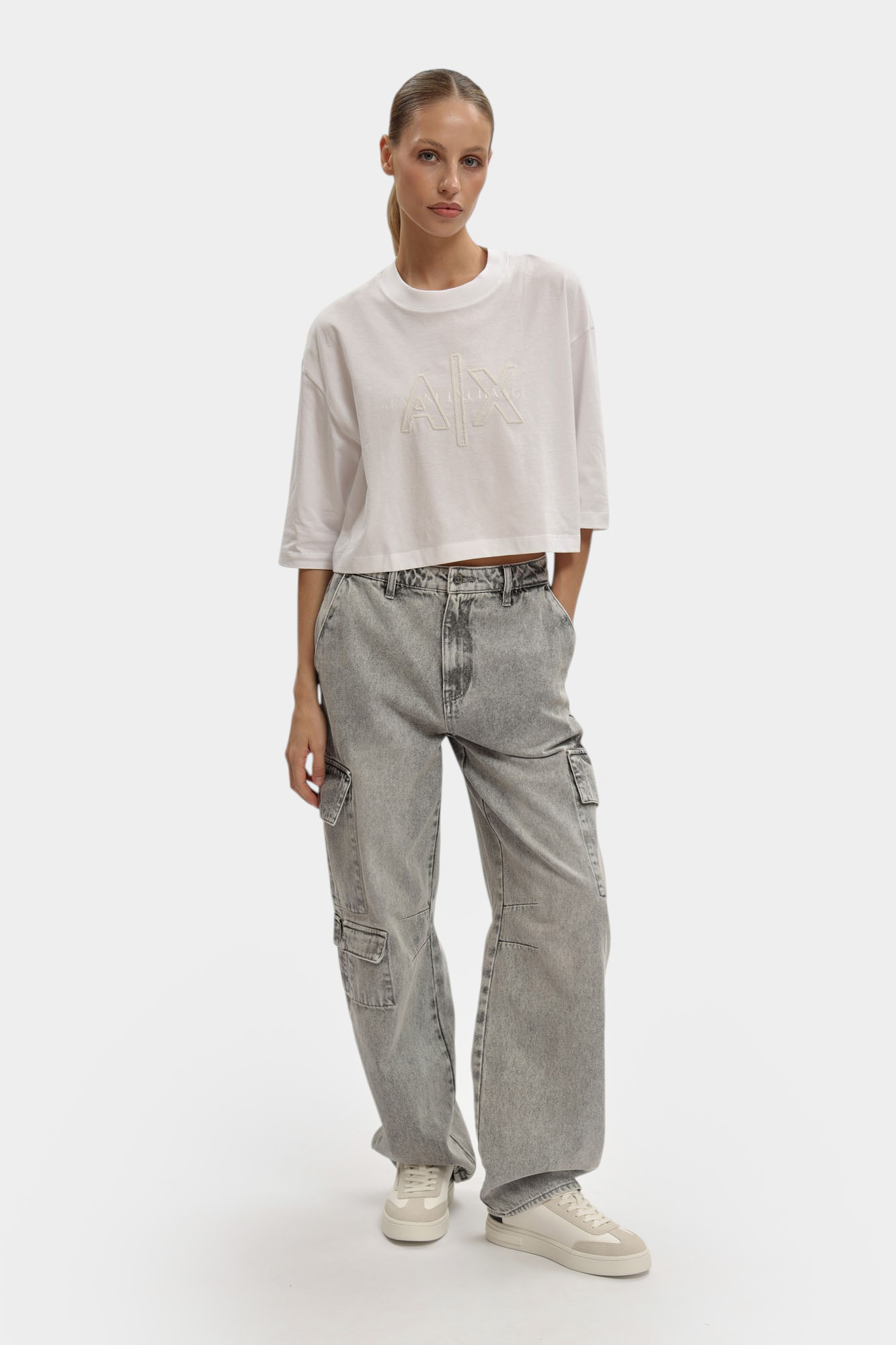 XW001080_AF10356 футболка armani exchange 