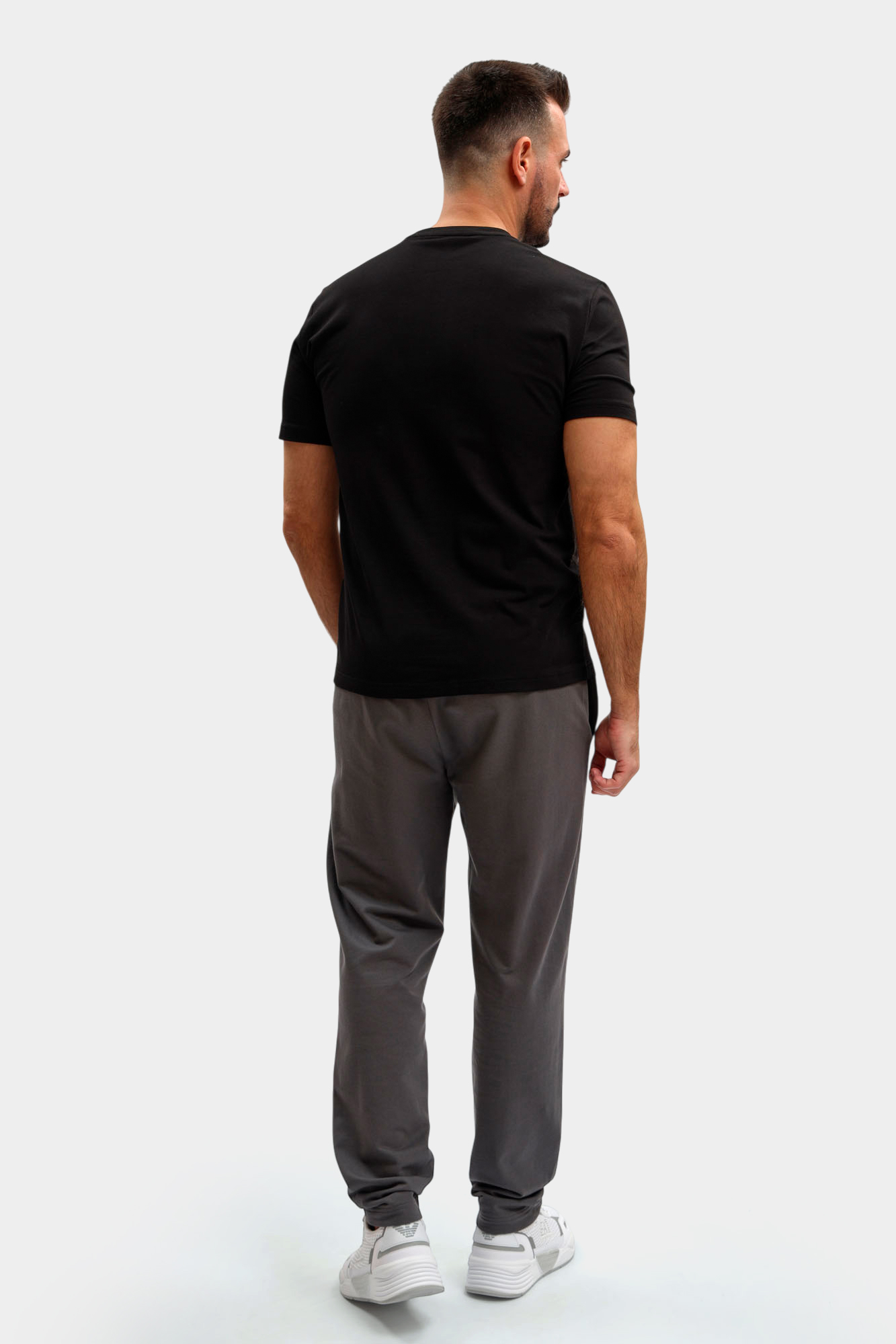 7M001308_AF10373 Футболка EA7 Черный