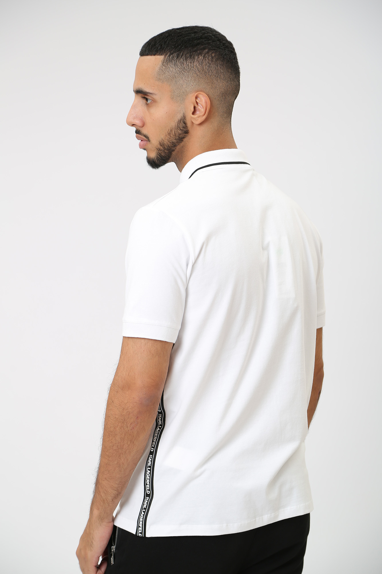 534221_745019 Поло Karl Lagerfeld Белый