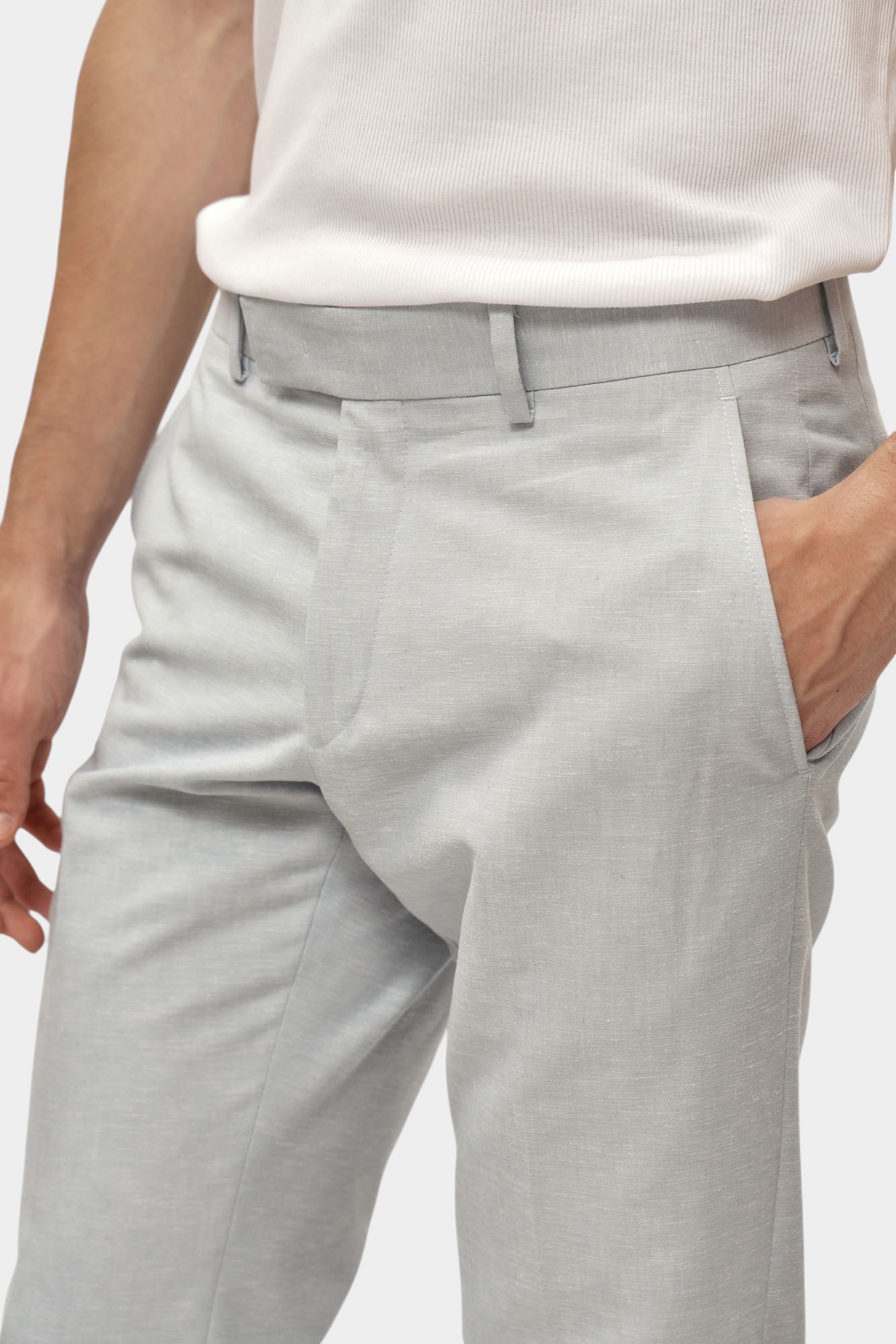 552030_255002 Брюки классические Karl Lagerfeld Голубой