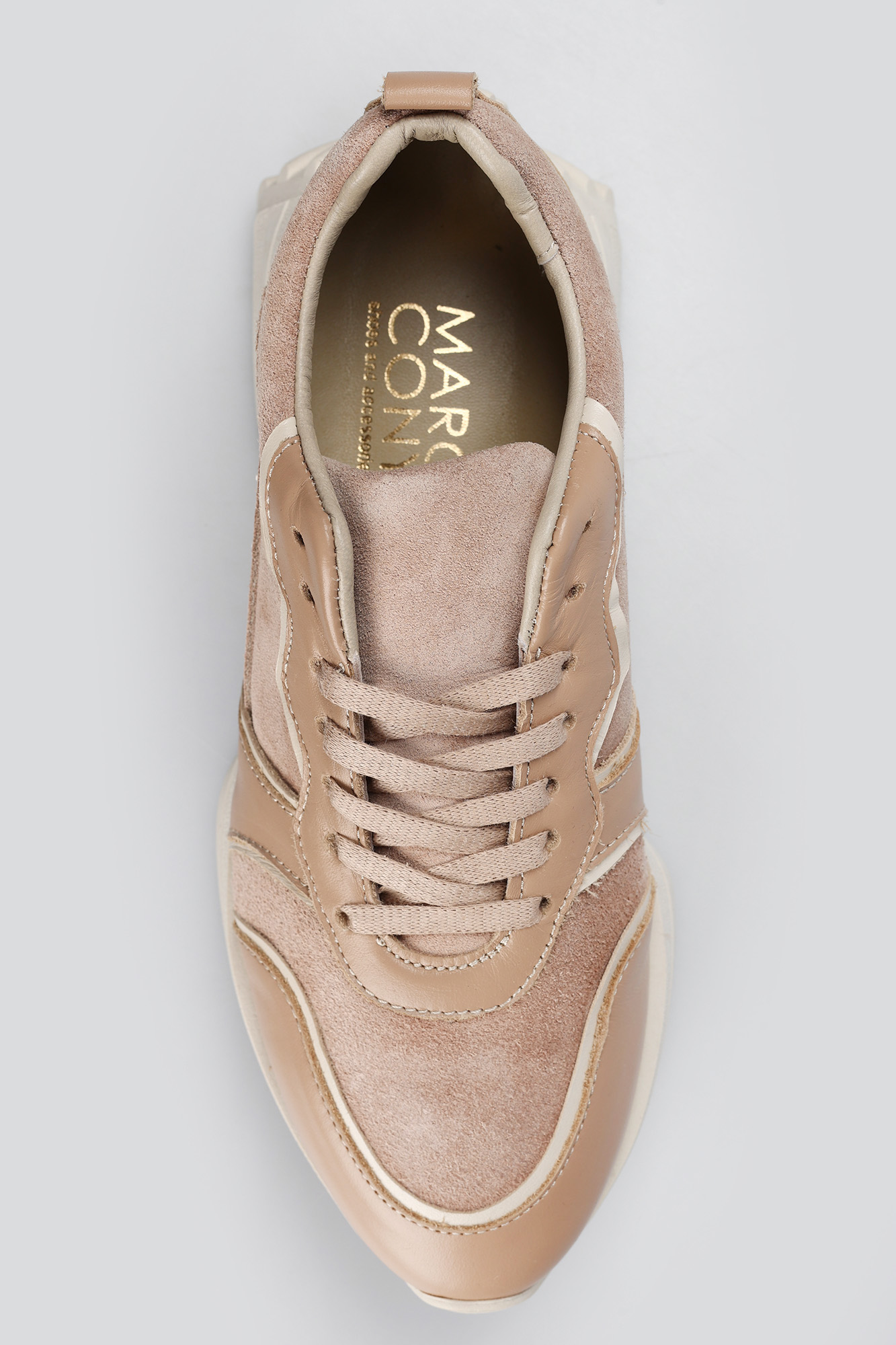 12-4664 Кроссовки Marc Cony Бежевый