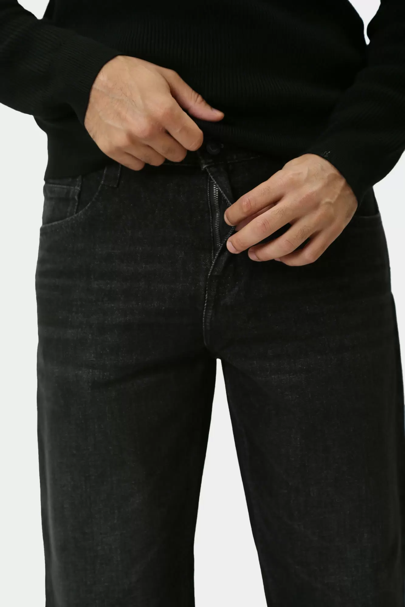 1015512-4000 Брюки джинсовые Mustang Черный