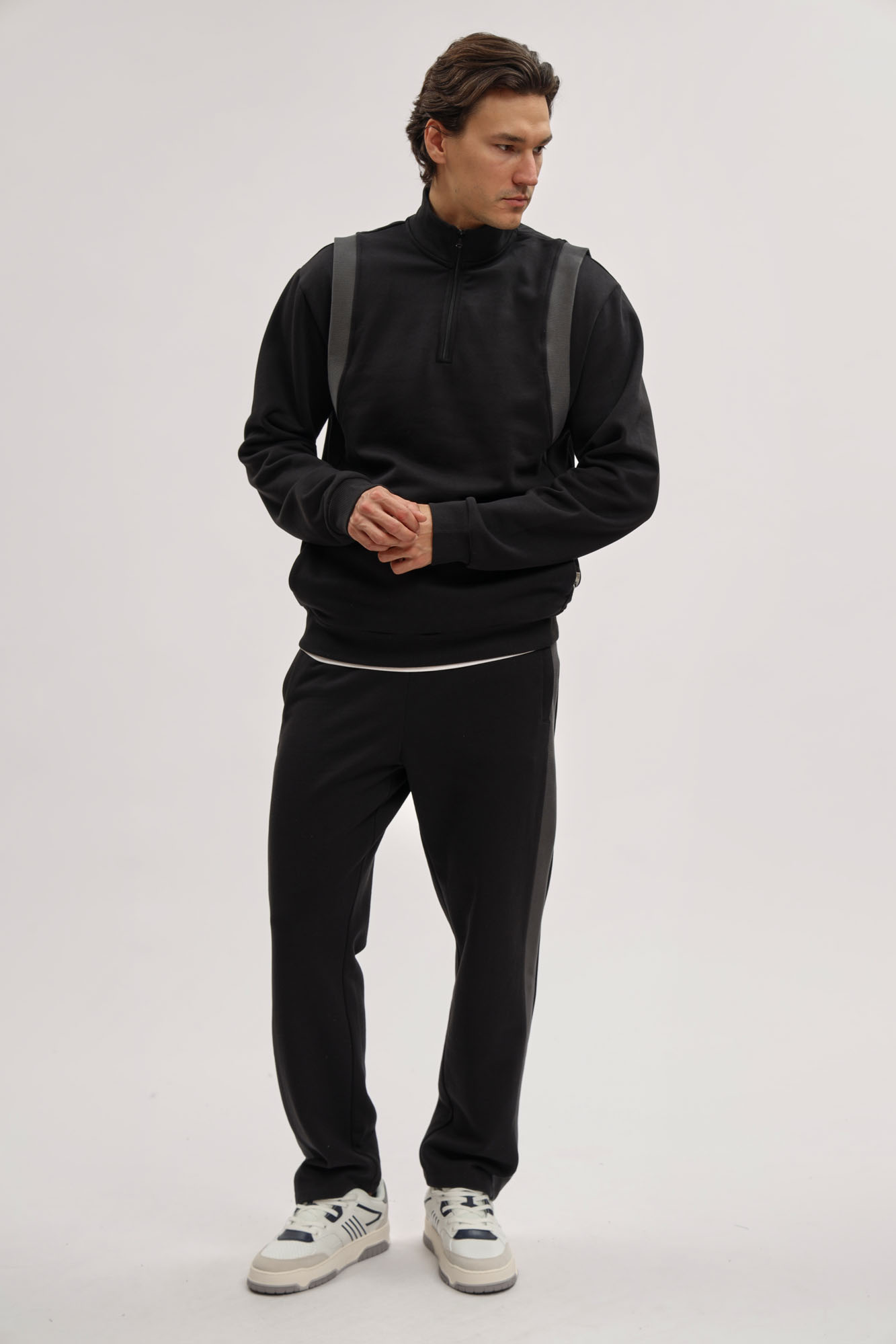 BMF1107 Свитшот Bikkembergs Черный