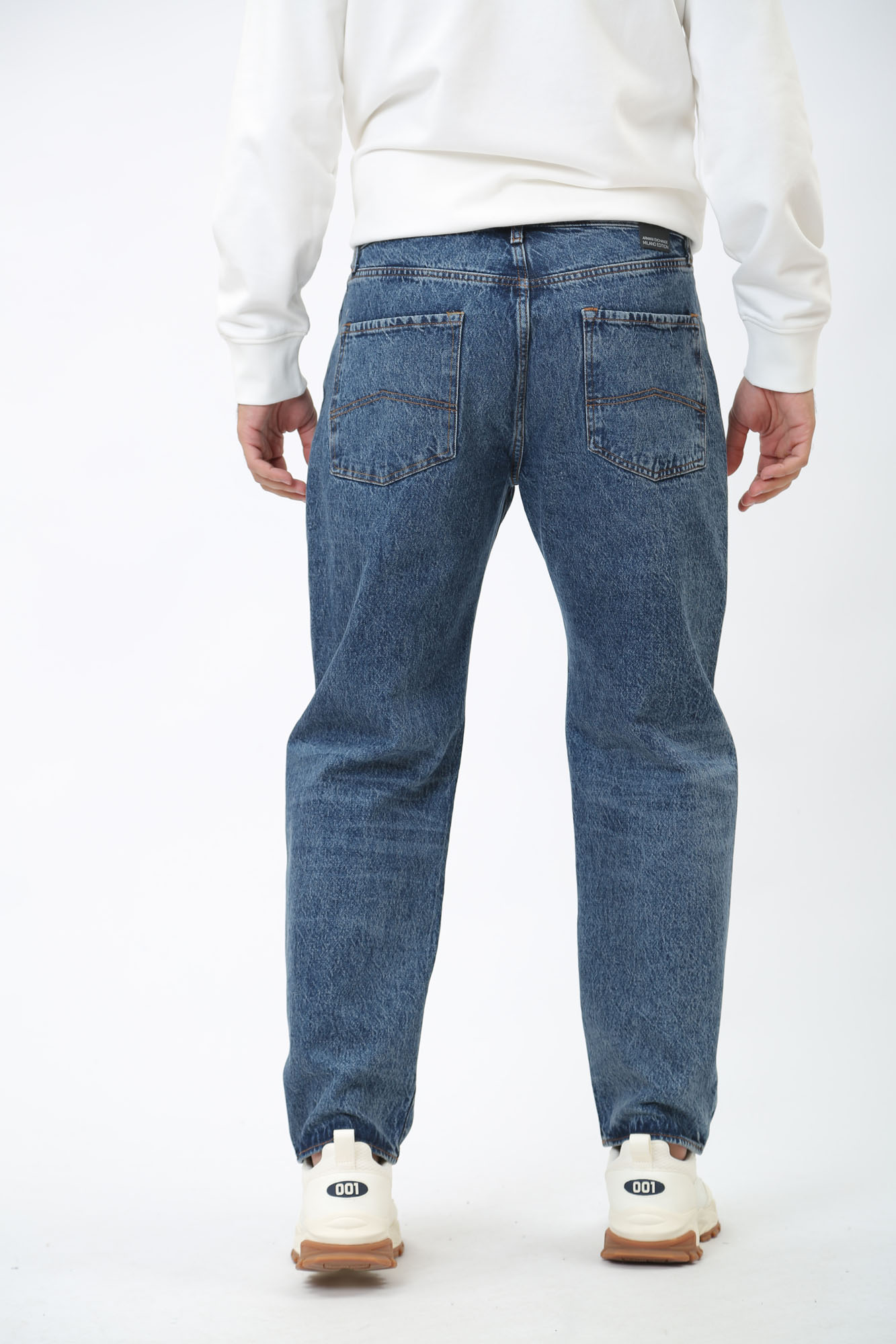 3DZJ82_Z1Y4Z Брюки джинсовые Armani Exchange Голубой