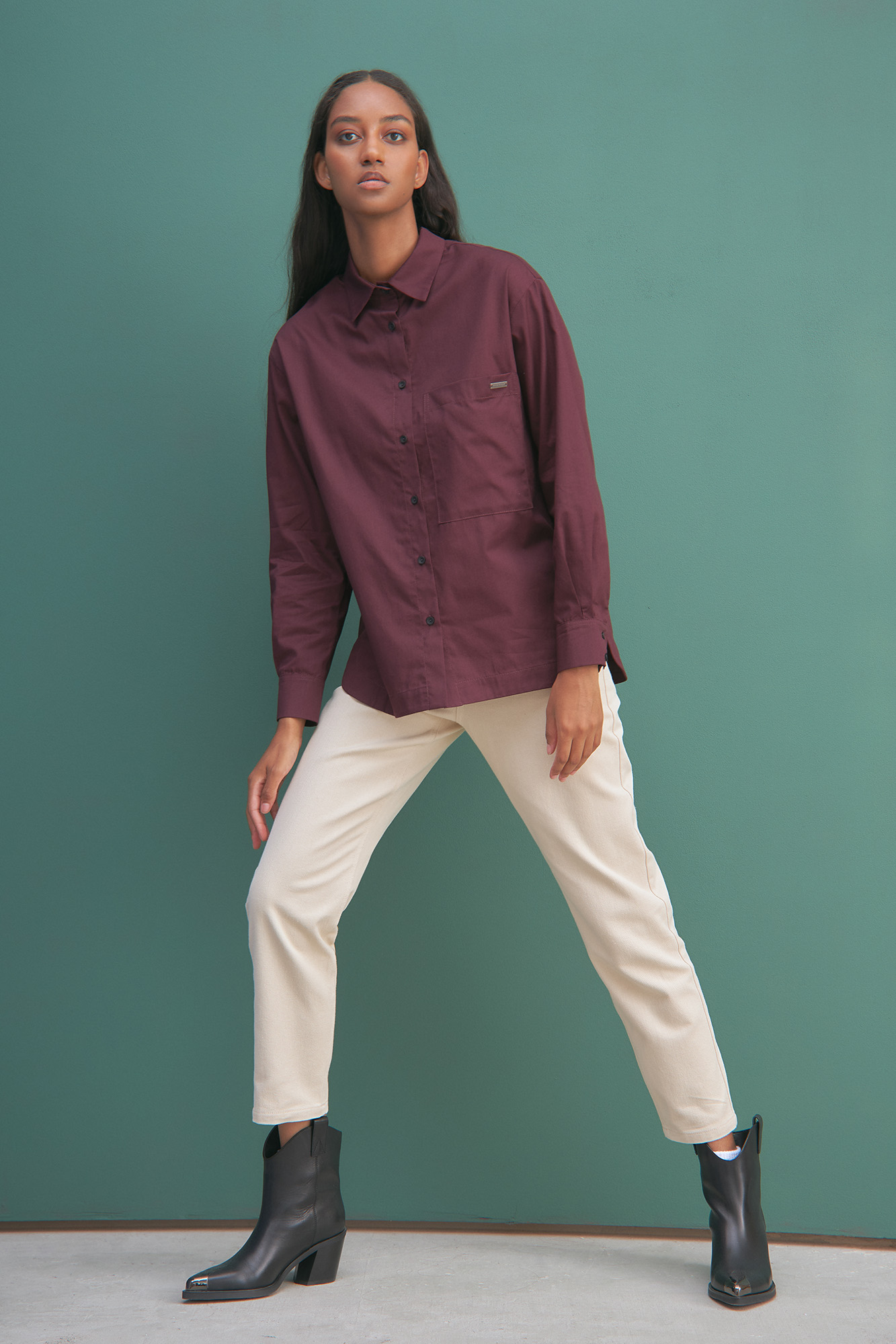 W-232-TH-56-0169 рубашка с длинным рукавом the hills 