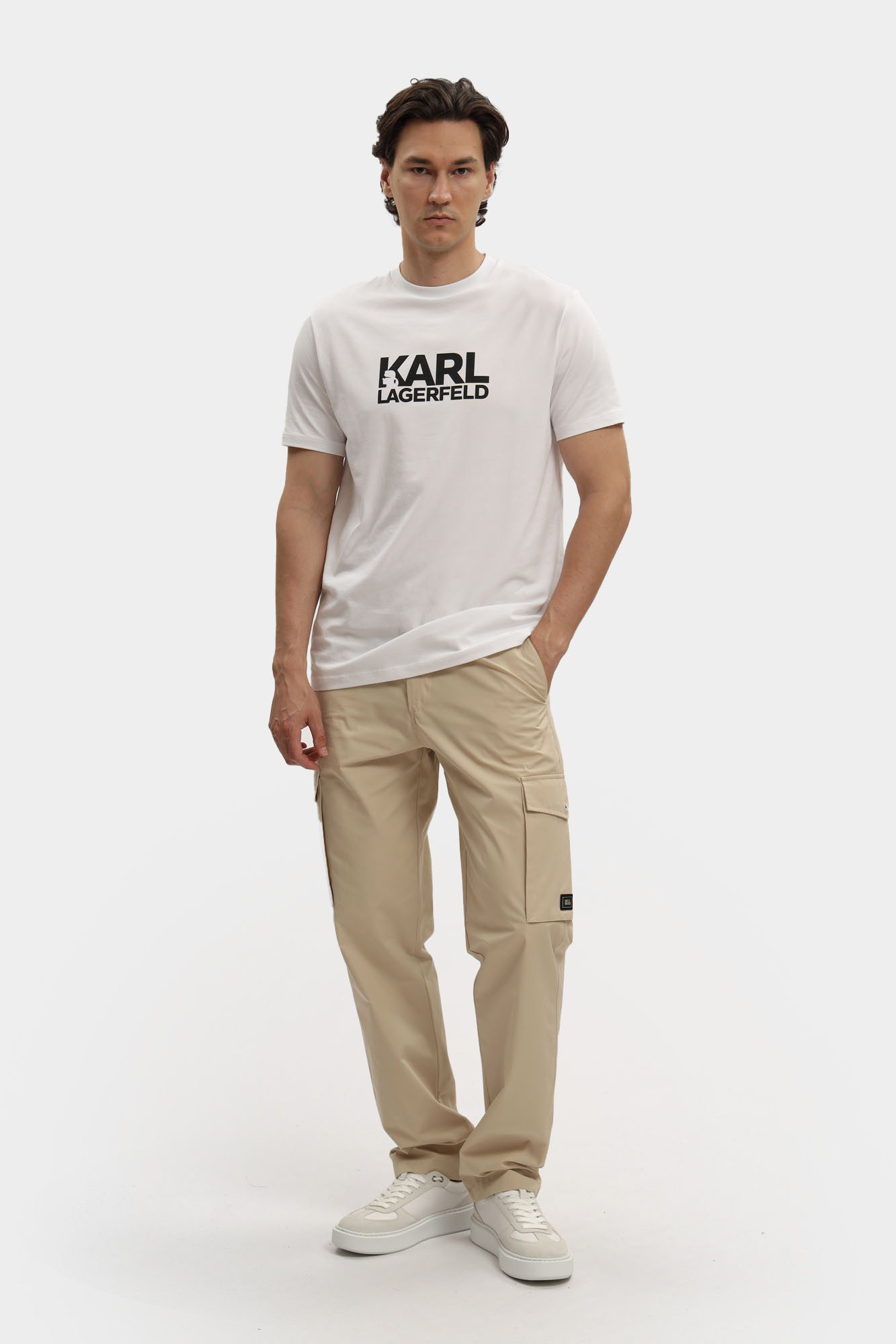 553235_755087 Футболка Karl Lagerfeld Белый