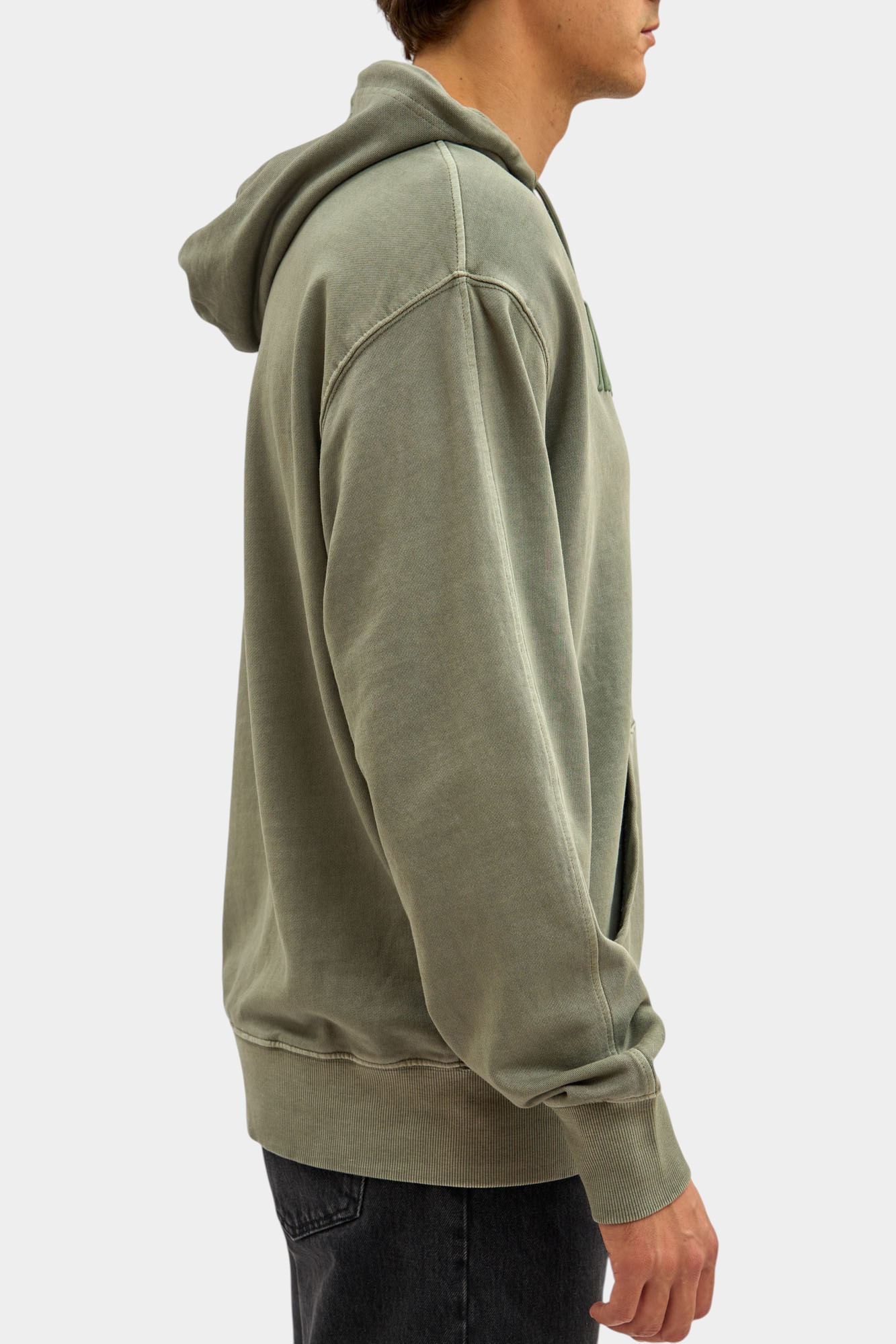 1016972 Худи Mustang Зеленый