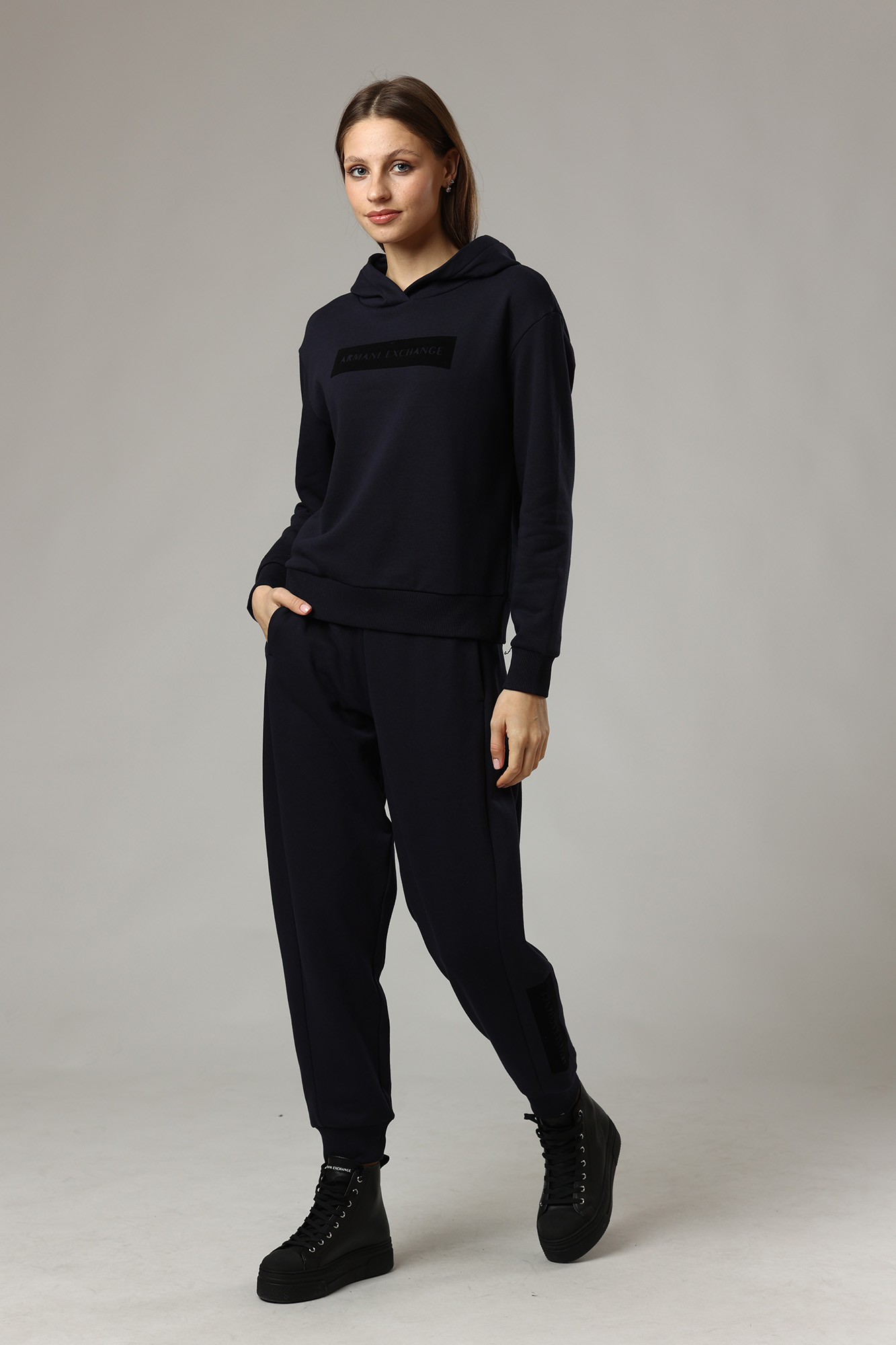 6LYP78_YJE5Z брюки спортивные armani exchange