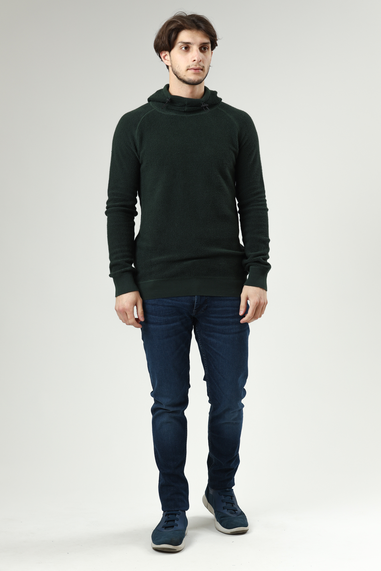 30028145_10012185 Худи Strellson Зеленый