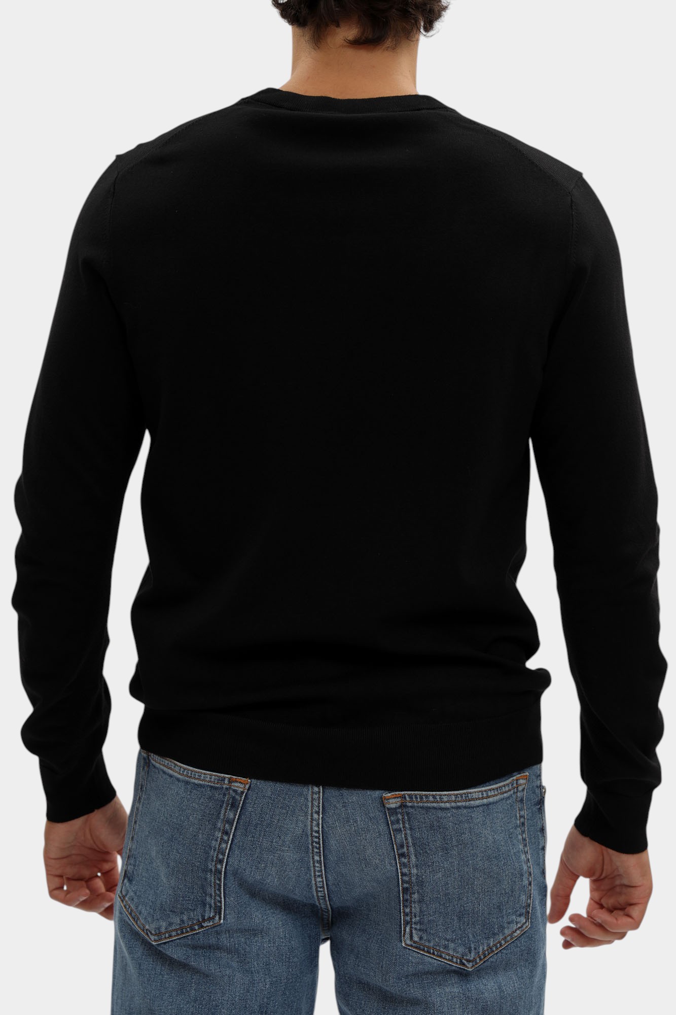 M0168000018N-MK601K01-48SM Джемпер Trussardi Черный