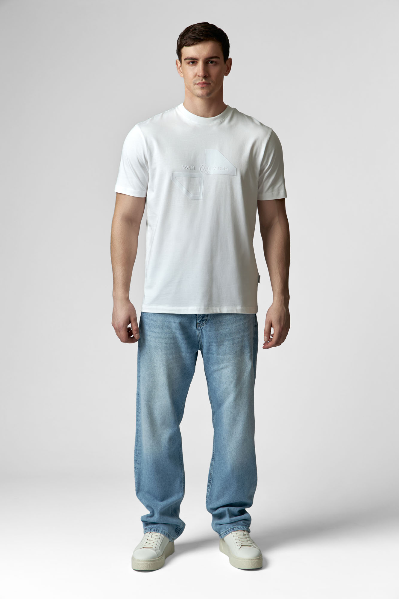 VM-ERK-22-424 Футболка Van Mich Белый