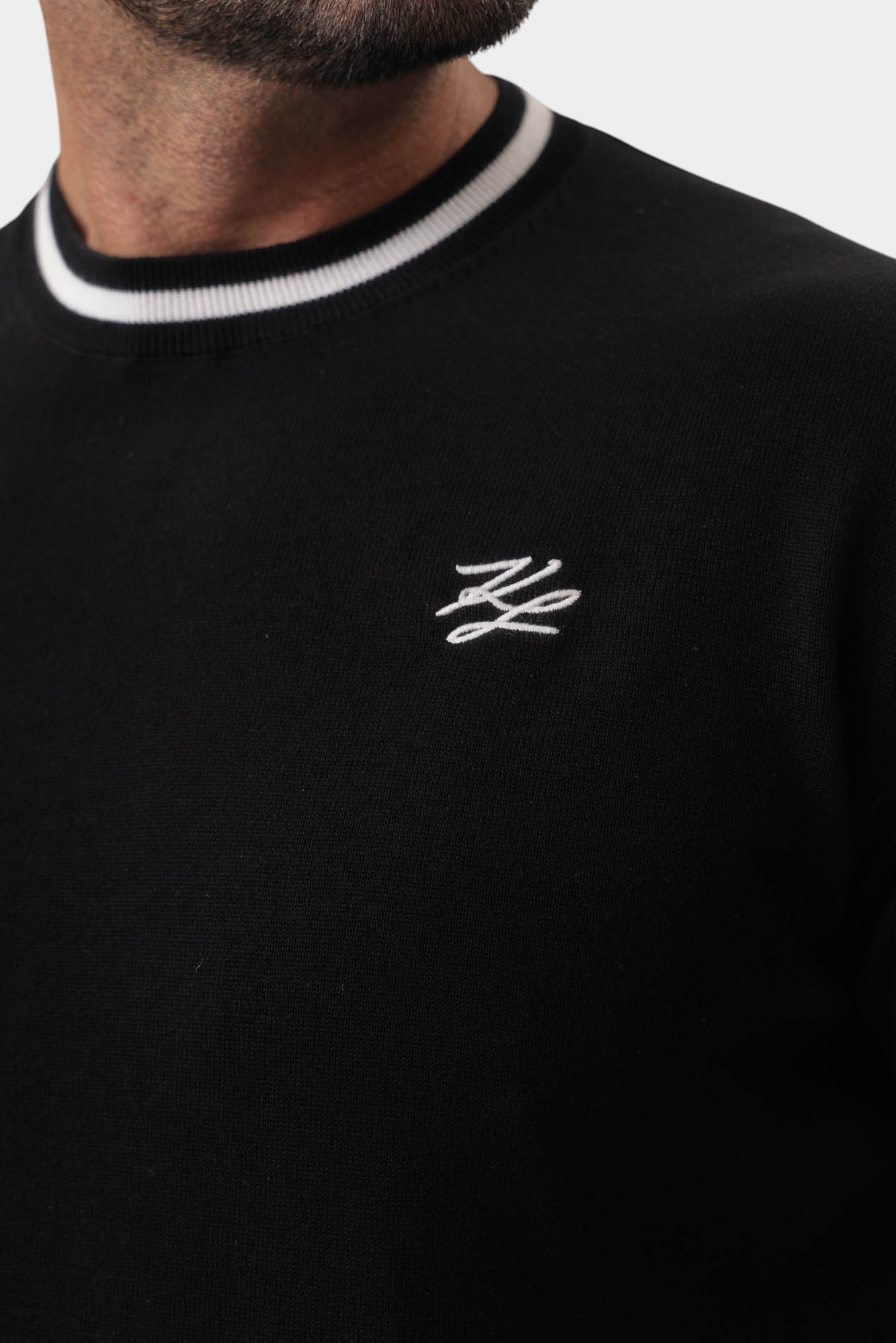 552398_655001 Футболка трикотажная Karl Lagerfeld Черный