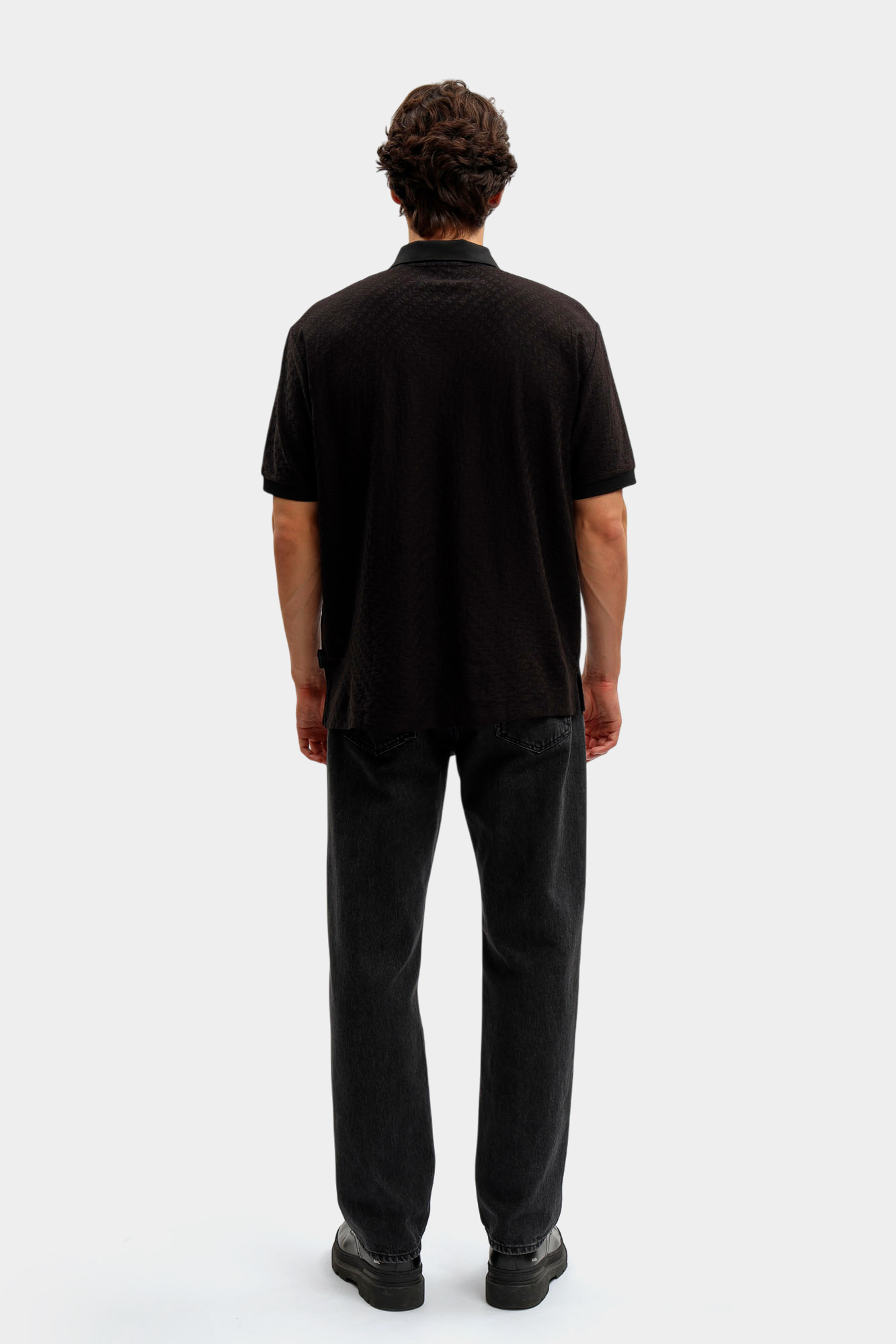 XM001882_AF10337 Поло Armani Exchange Черный