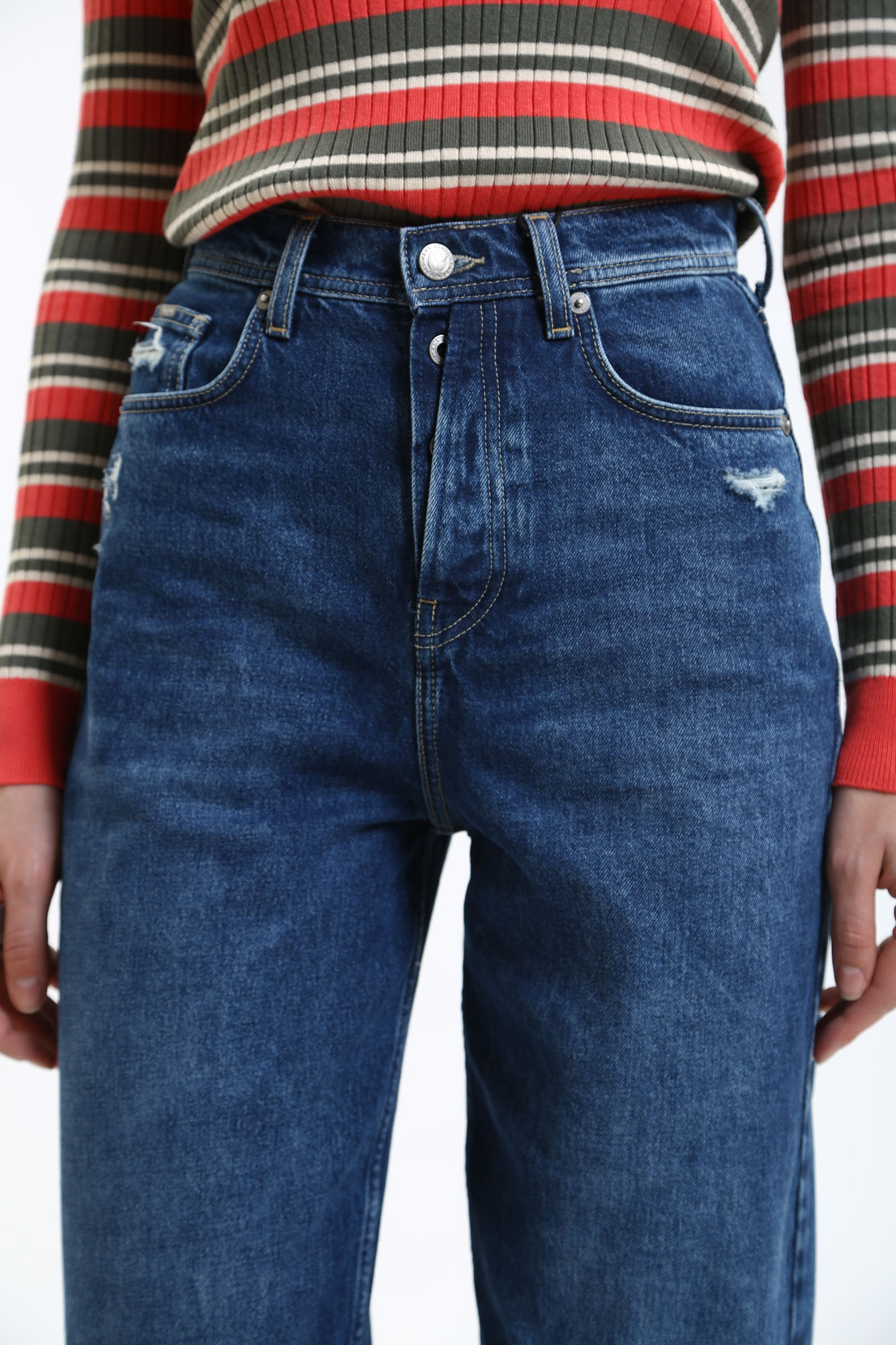 PL204700 джинсы barrel jeans uhw  pepe jeans 