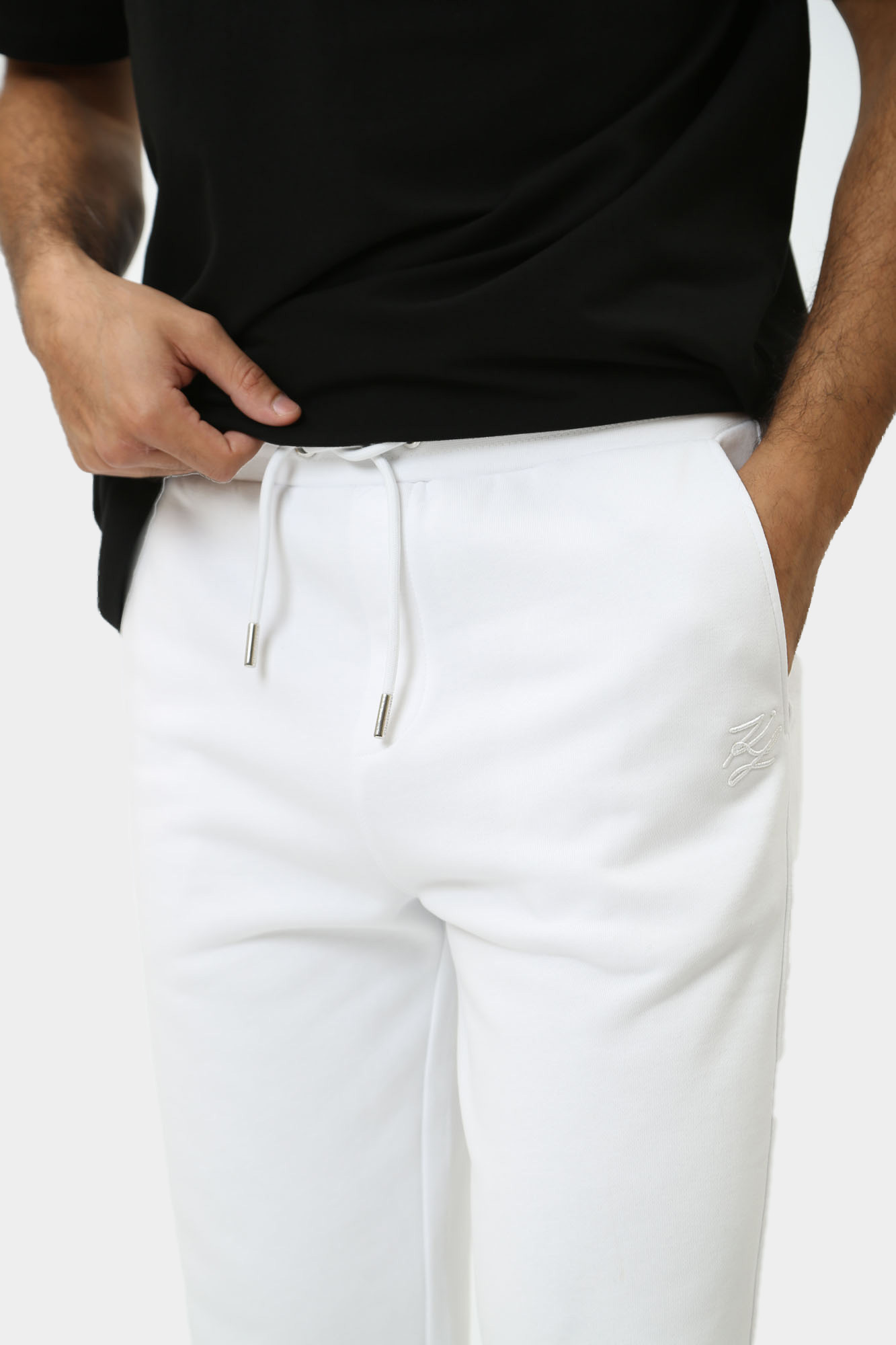 543910_705409 Брюки спортивные Karl Lagerfeld Белый