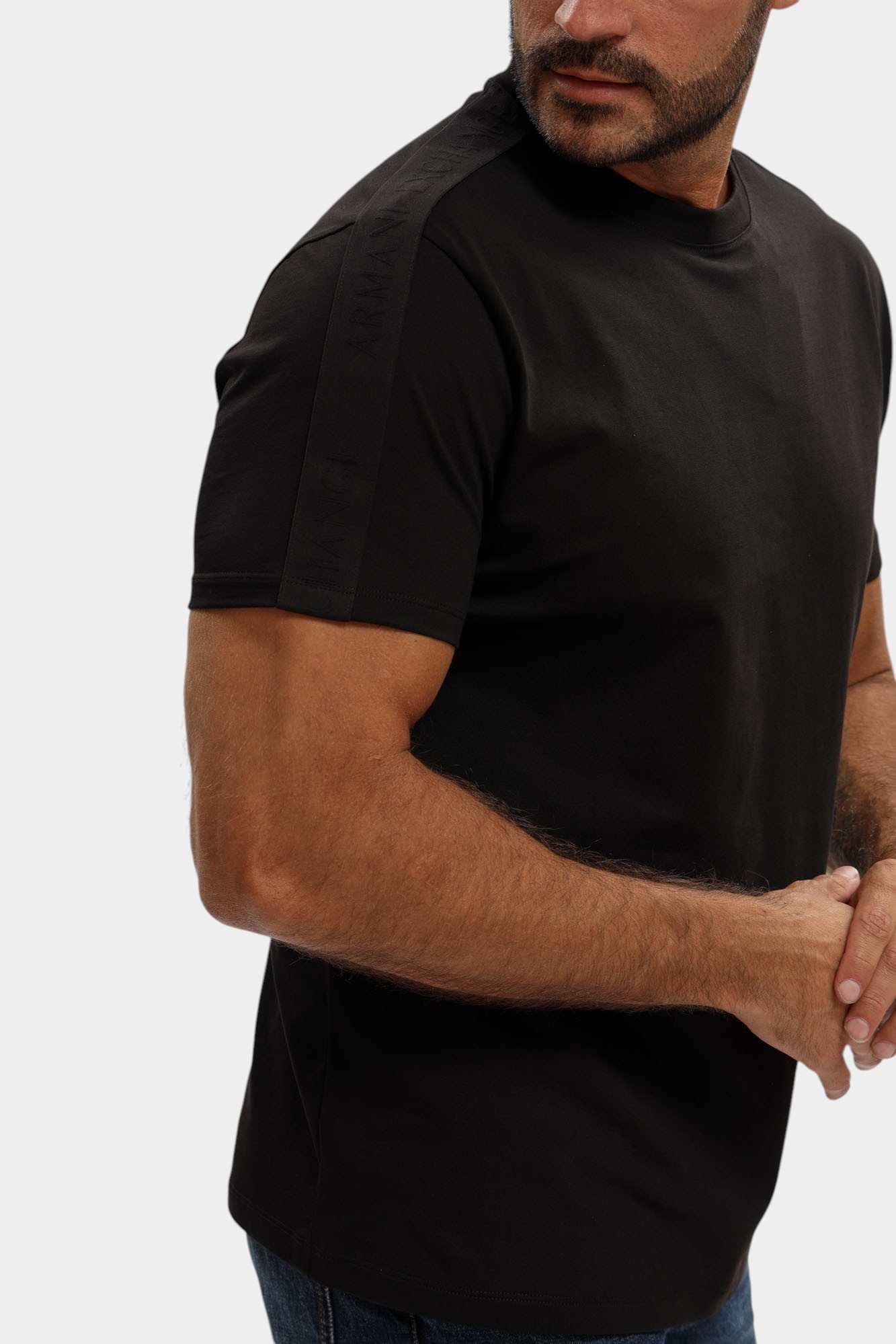 XM001283_AF10361 Футболка Armani Exchange Черный