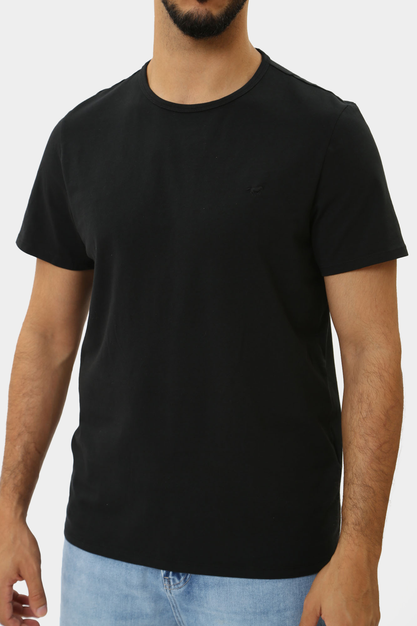 1014663 Футболка (комплект из 2-х штук) Mustang Черный