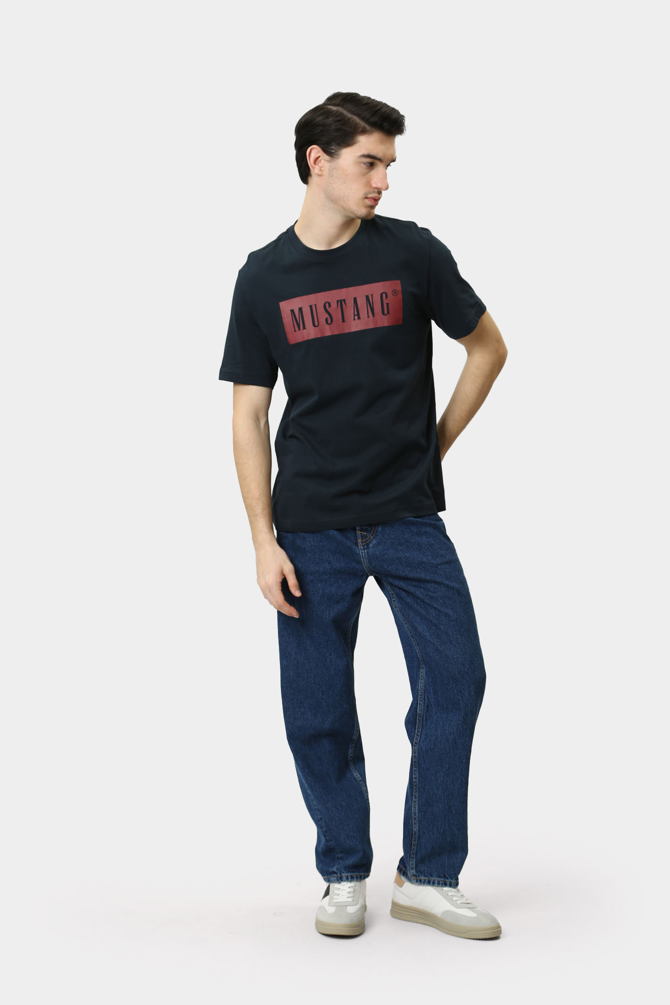 1014749 Футболка Mustang Черный