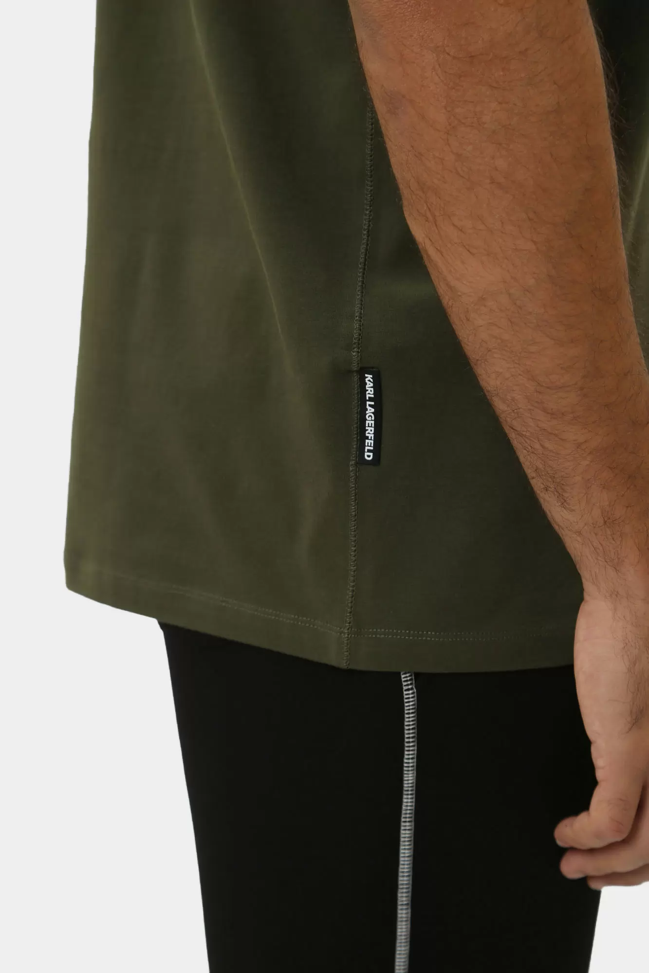 544221_755147 Футболка Karl Lagerfeld Хаки