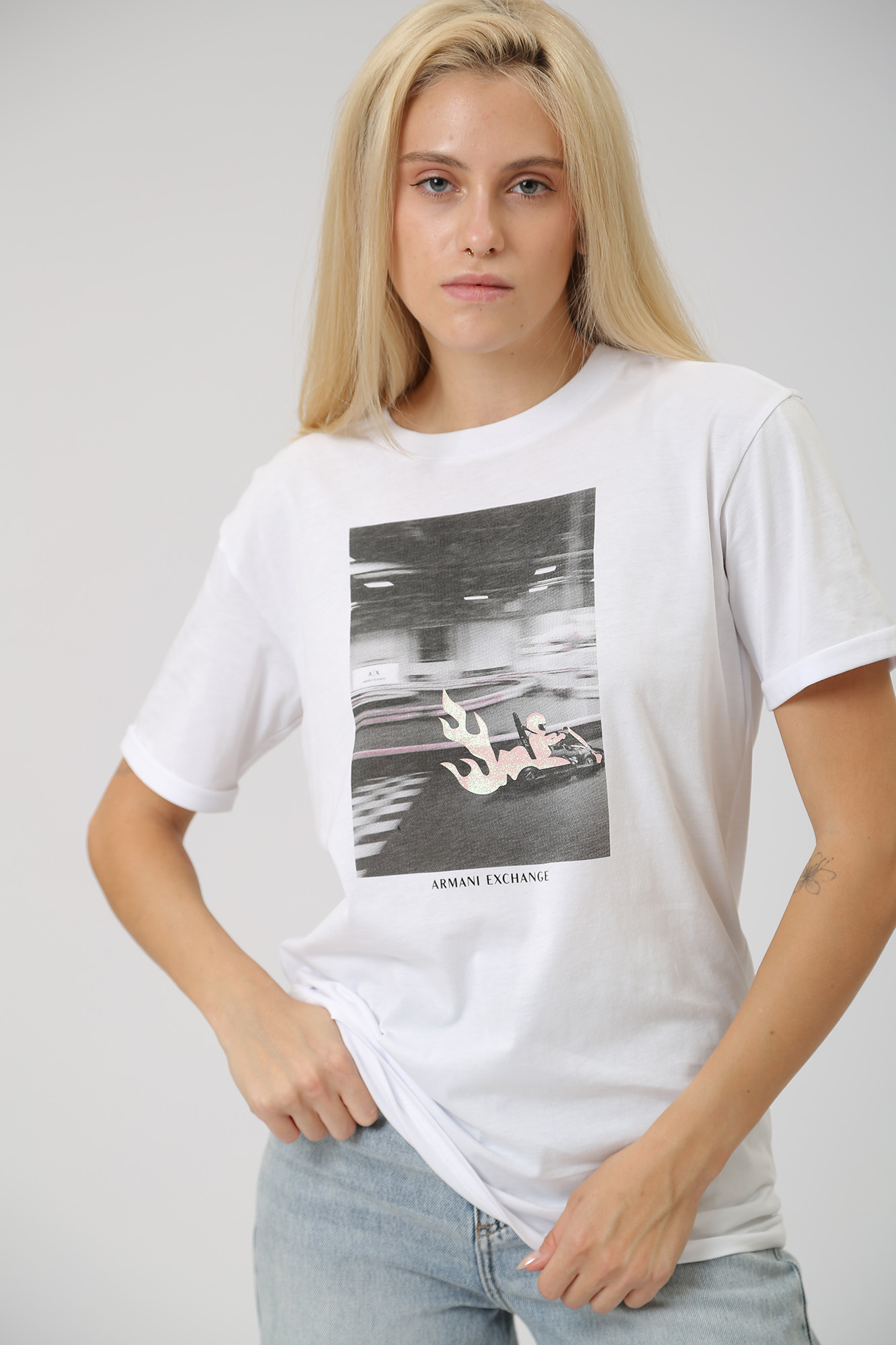 6RYT23_YJ3RZ футболка armani exchange