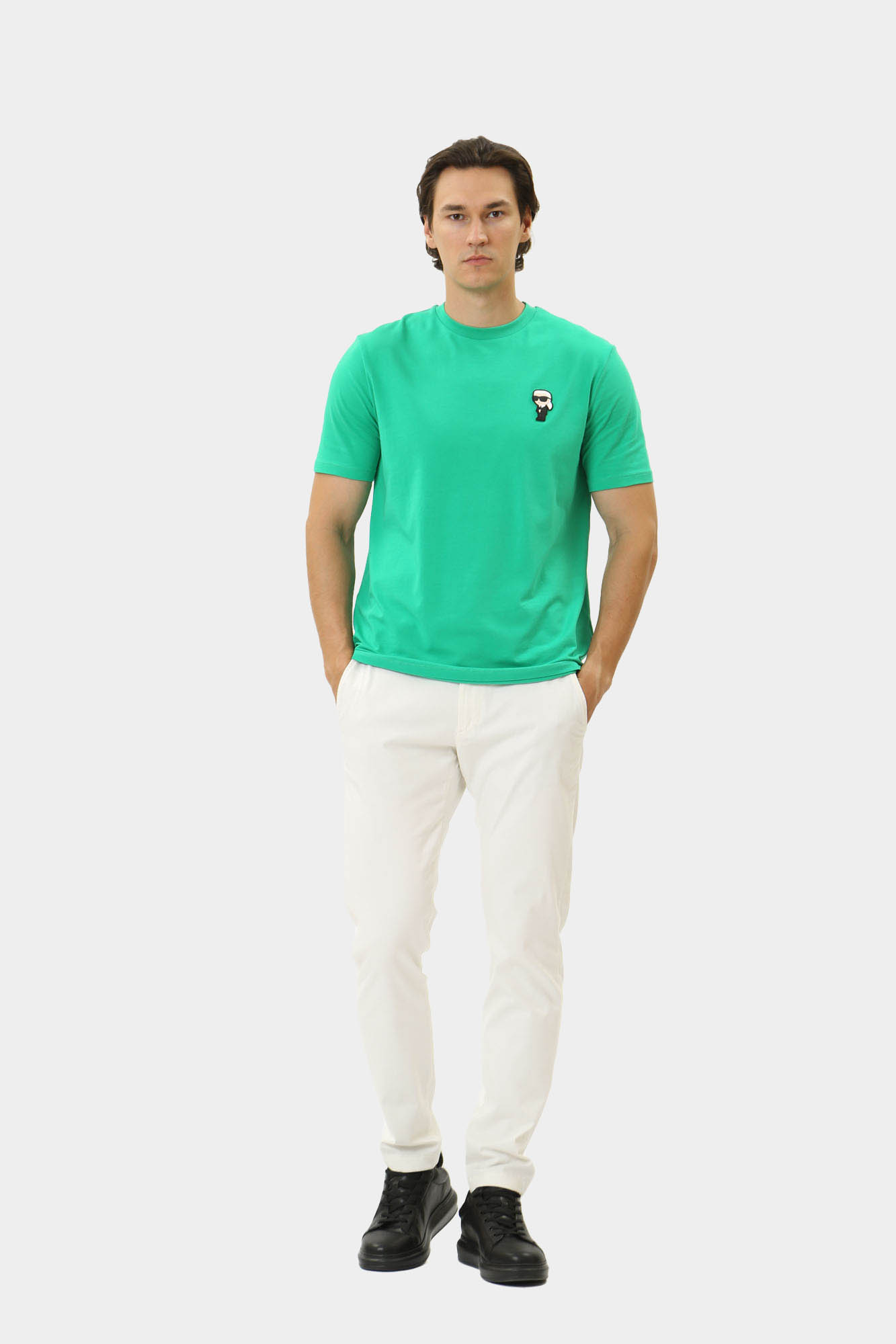 542221_755027 Футболка Karl Lagerfeld Зеленый