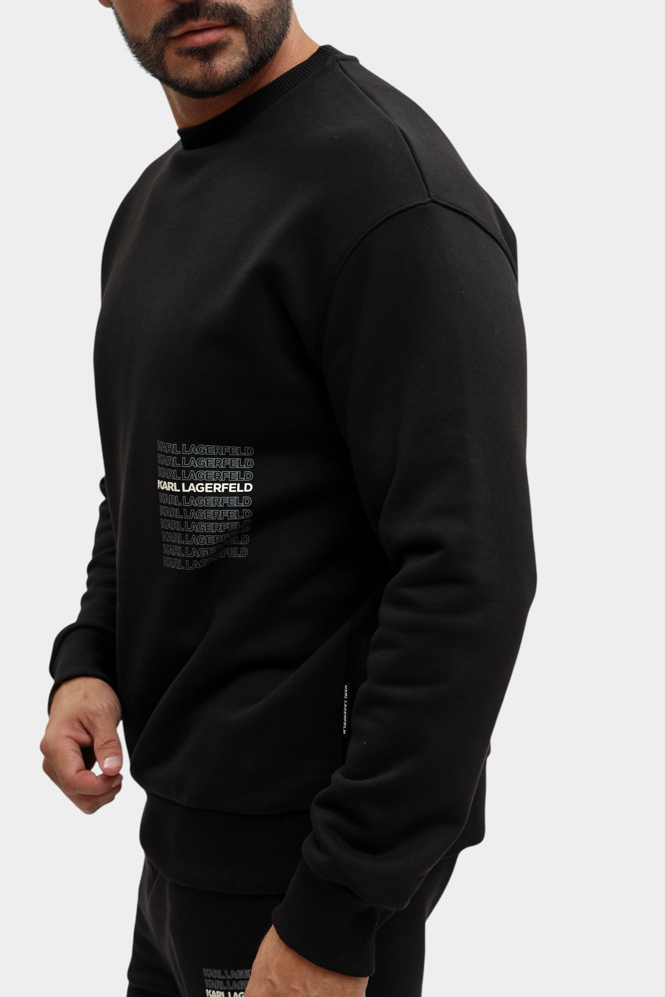 554906_705126 Свитшот Karl Lagerfeld Черный