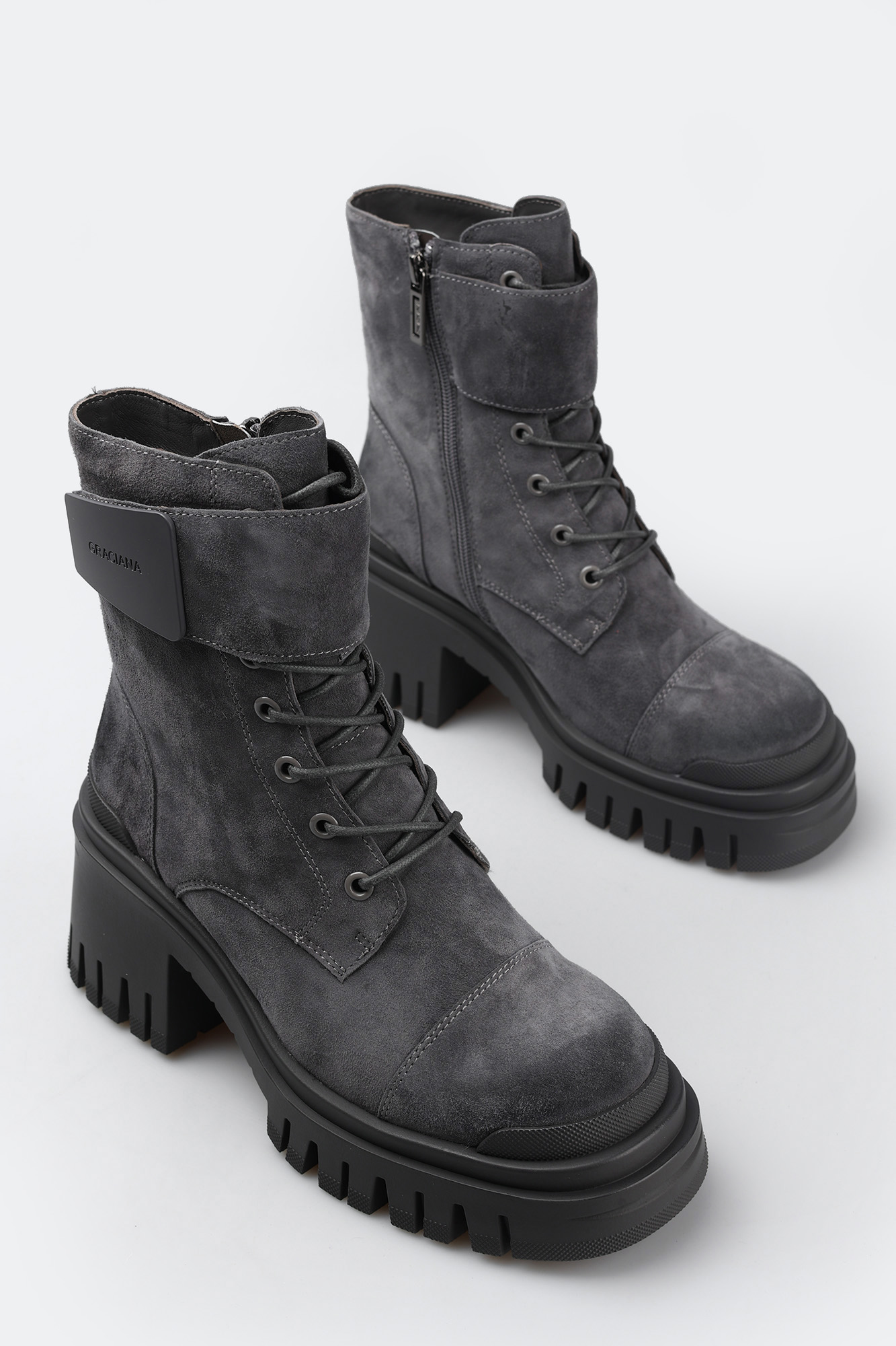 GL3031-661-3M  Ботинки женские Ботинки Graciana Серый