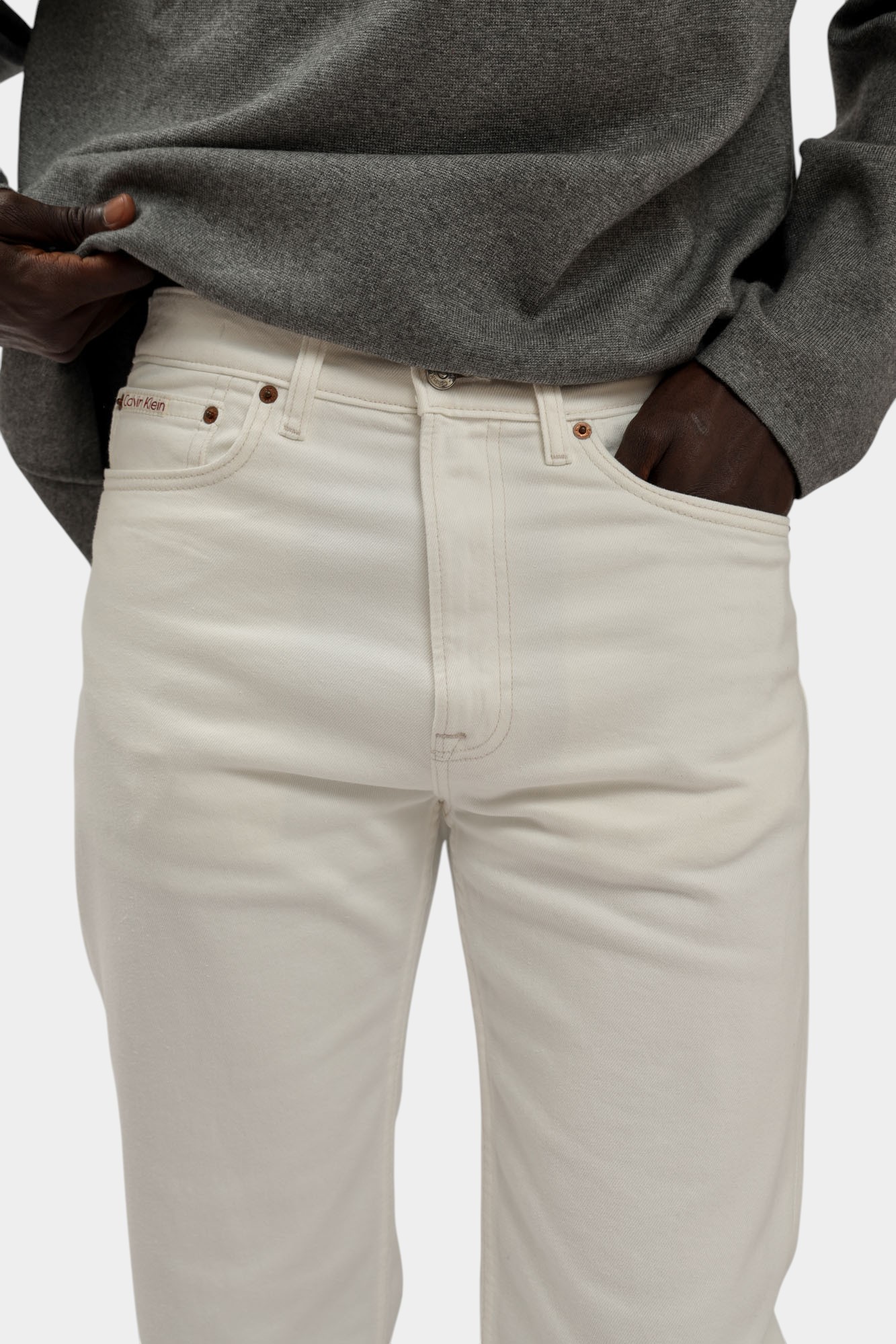 LV04LB781G Джинсы Calvin Klein Jeans Белый