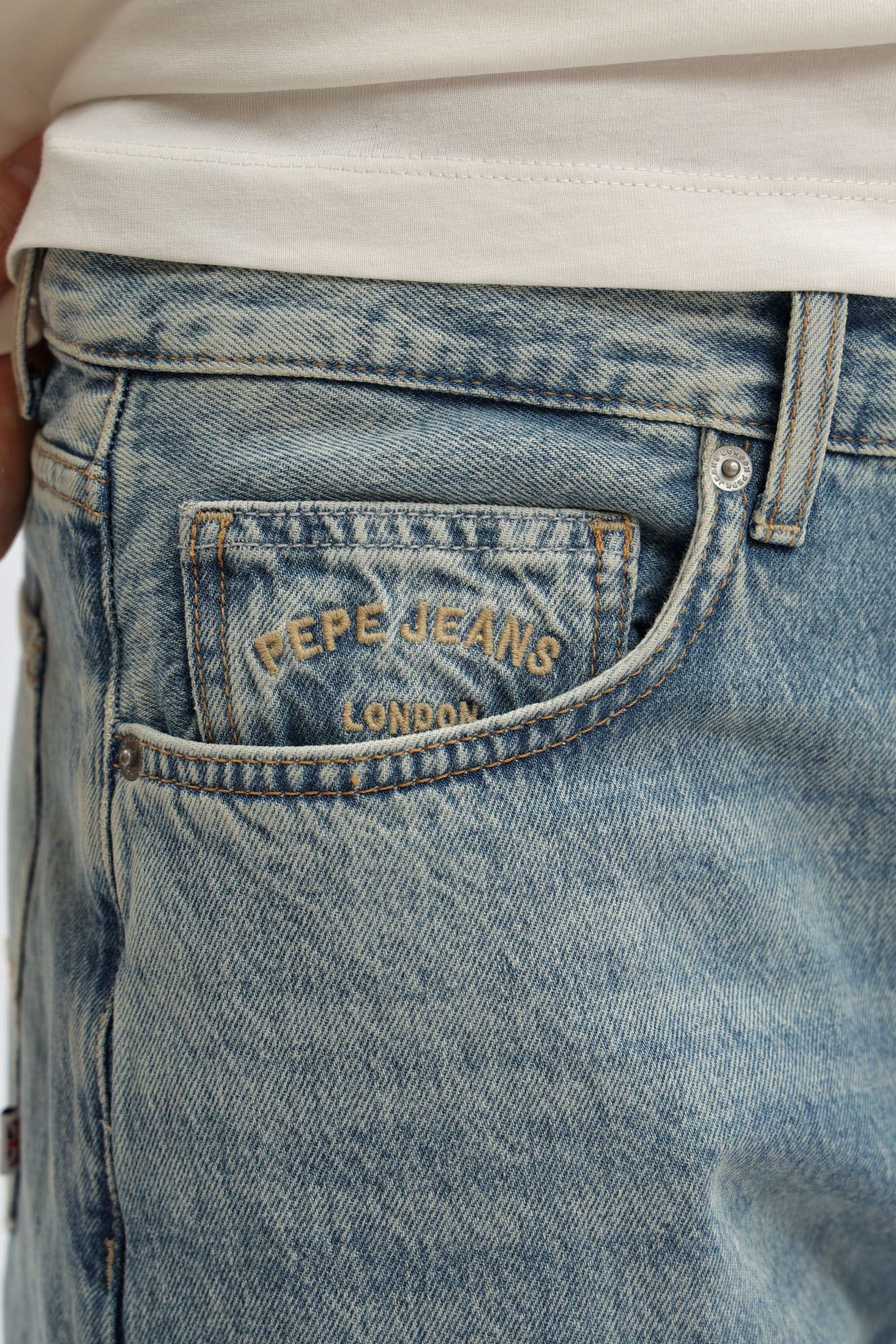 PM20839793V1 Брюки джинсовые Pepe Jeans Голубой