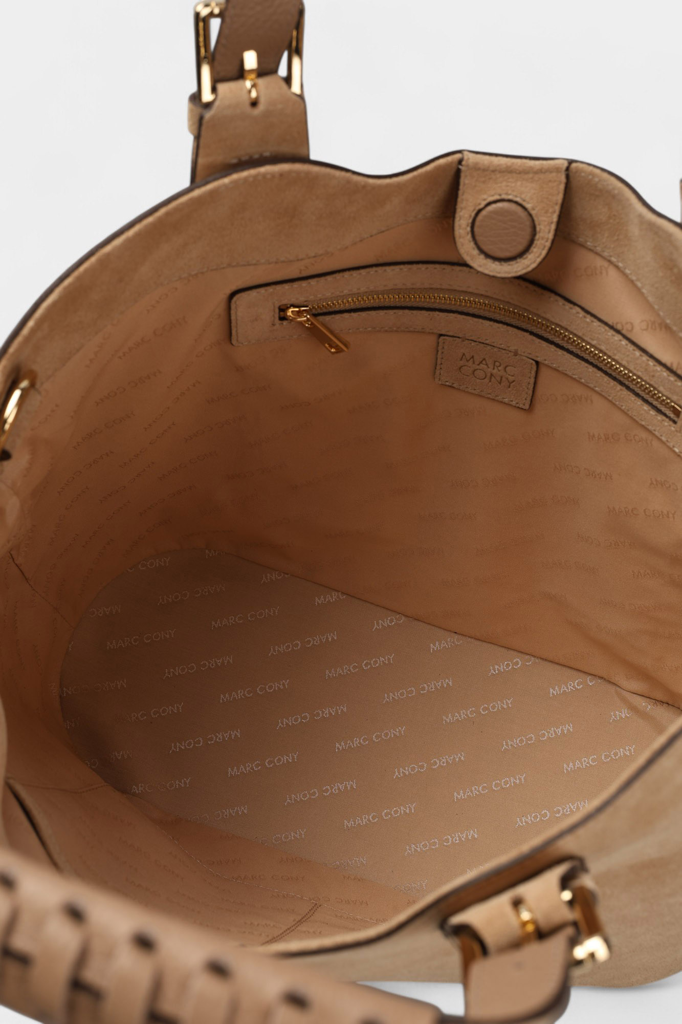 8614_120825 Сумка Marc Cony Бежевый