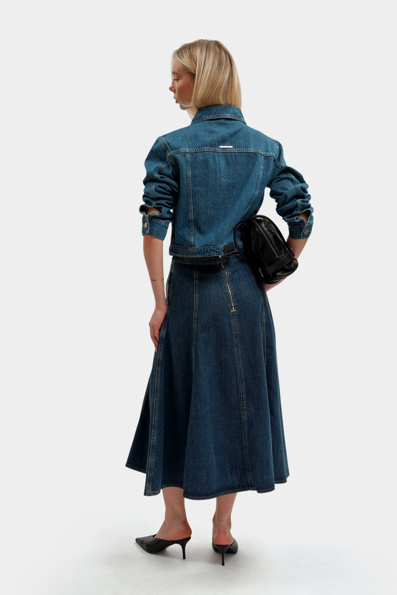 B1W12014 юбка джинсовая karl lagerfeld 