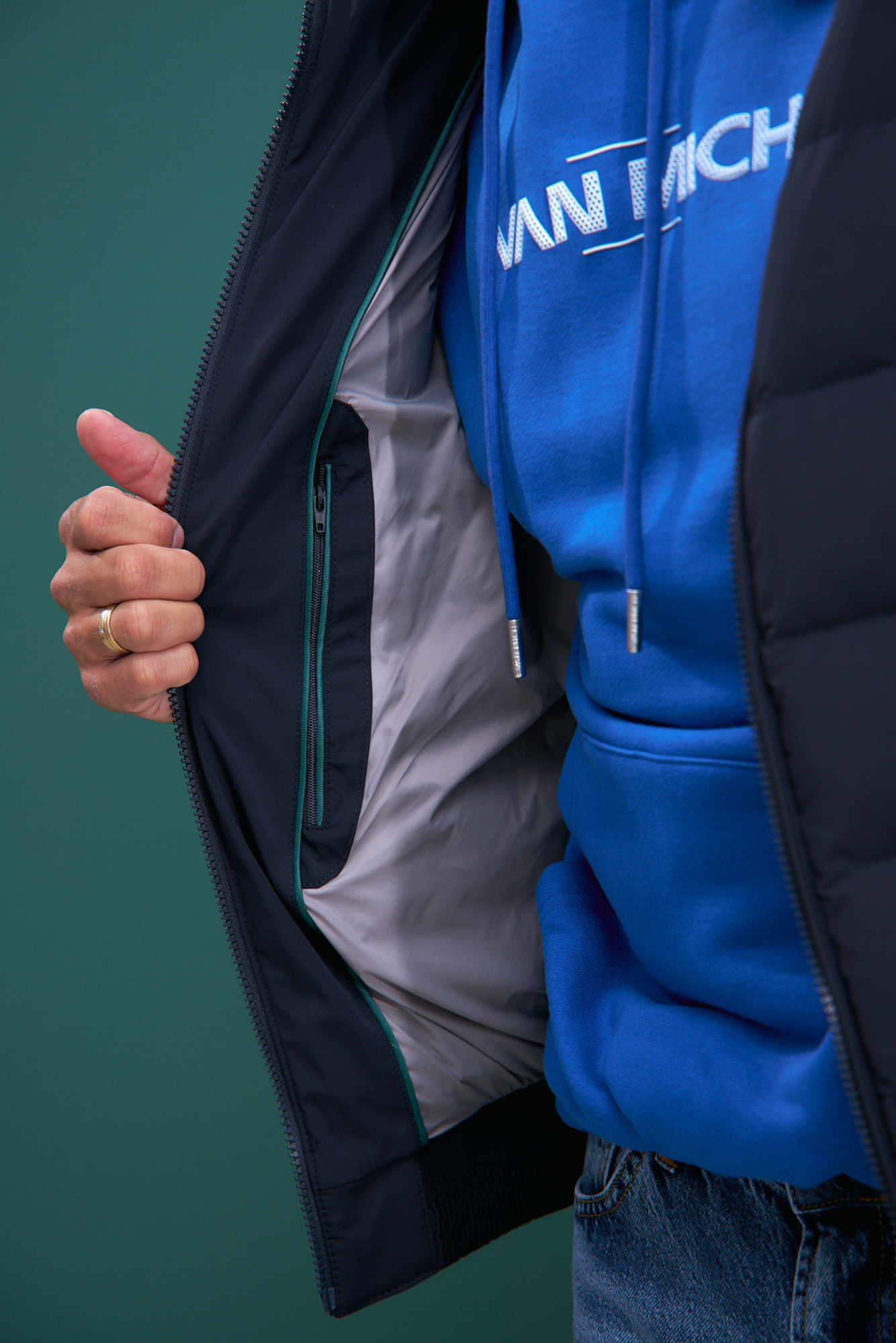 VM-232-52-006 Куртка Van Mich Синий