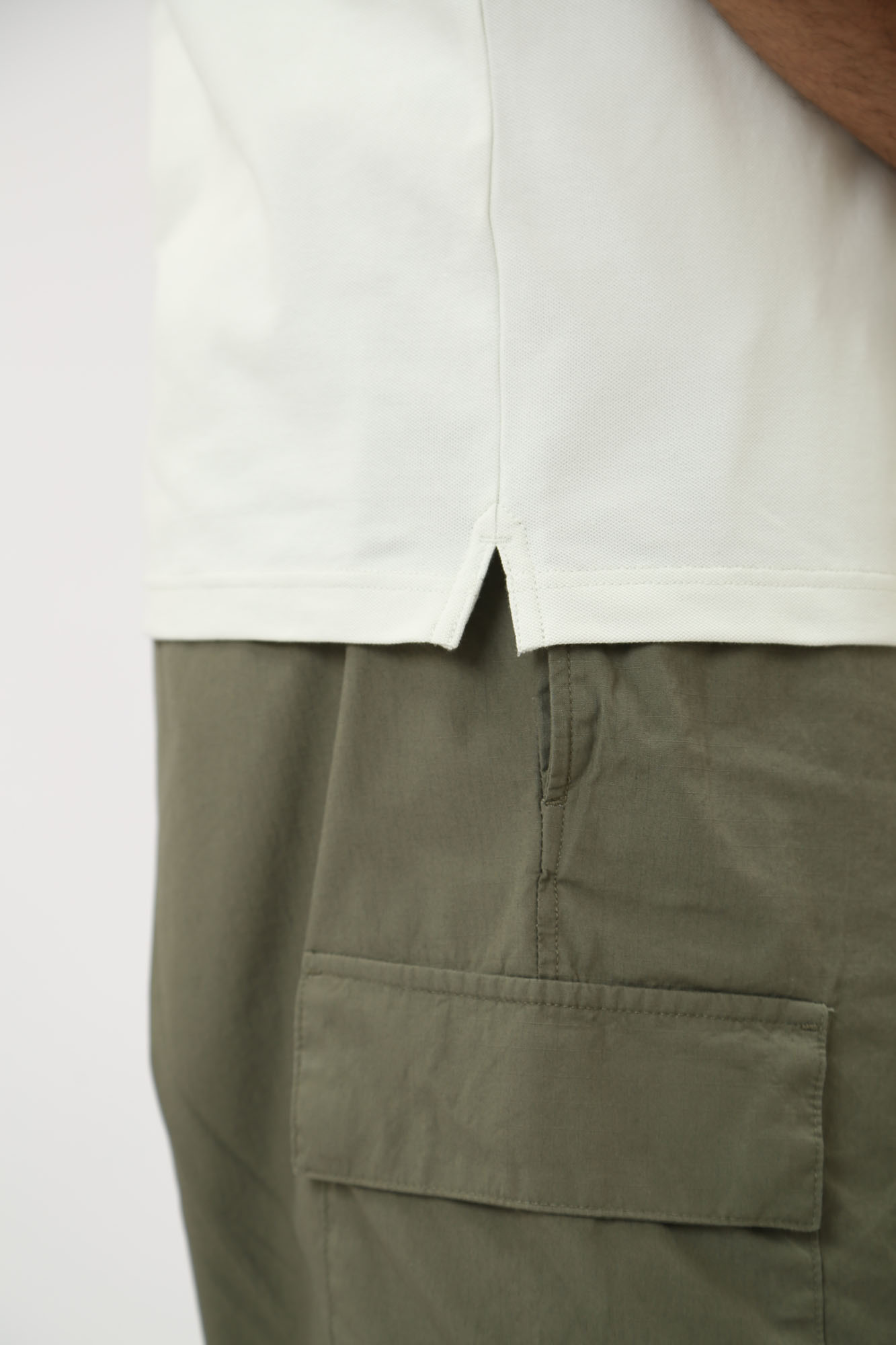 J30J325432 Поло Calvin Klein Jeans Молочный