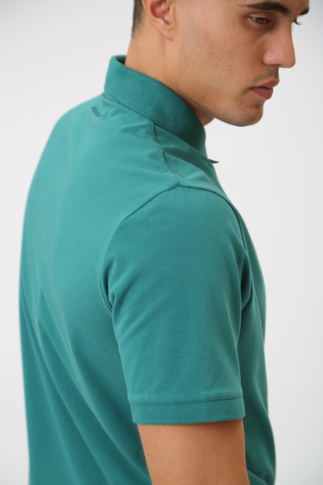 534221_745022 Поло Karl Lagerfeld Бирюзовый