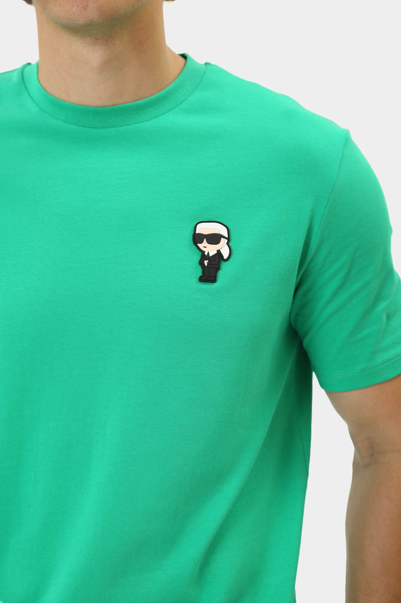 542221_755027 Футболка Karl Lagerfeld Зеленый