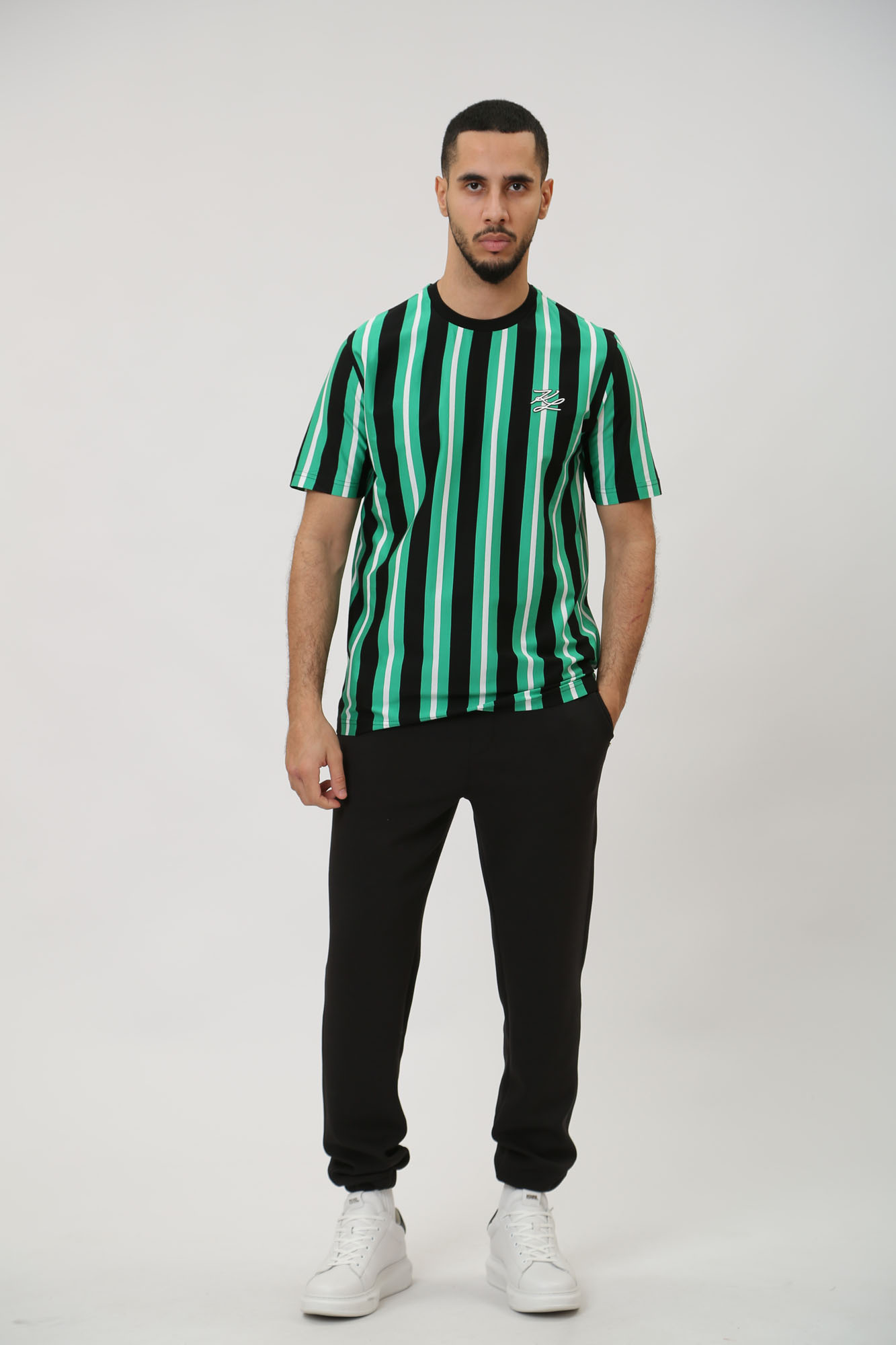 Футболка Karl Lagerfeld Хлопок Зеленый