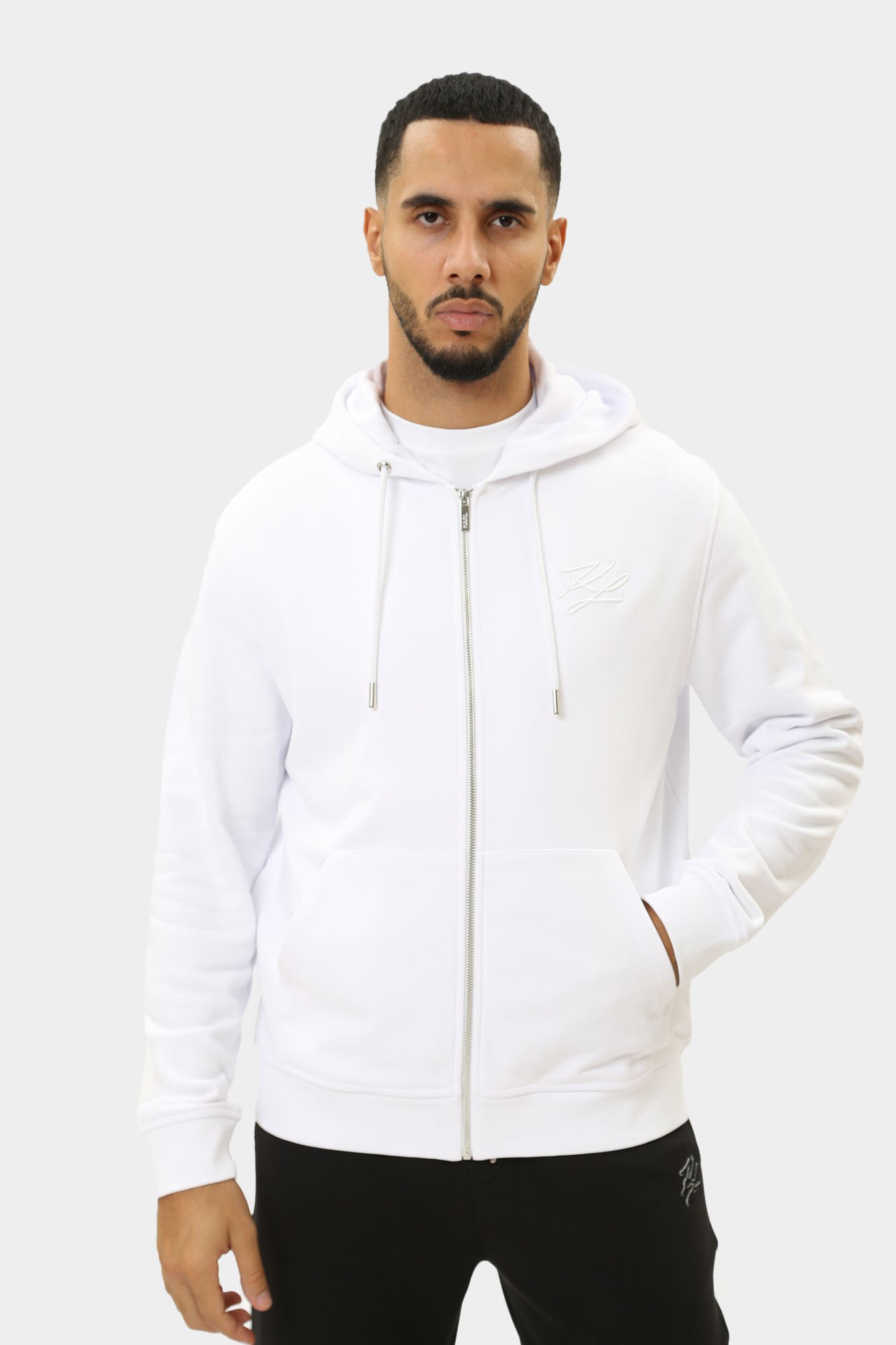 543910_70540 Толстовка с капюшоном Karl Lagerfeld Белый