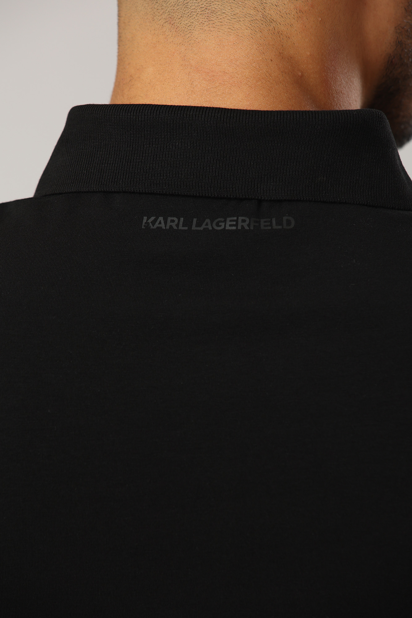 500221_745890 Поло Karl Lagerfeld Черный