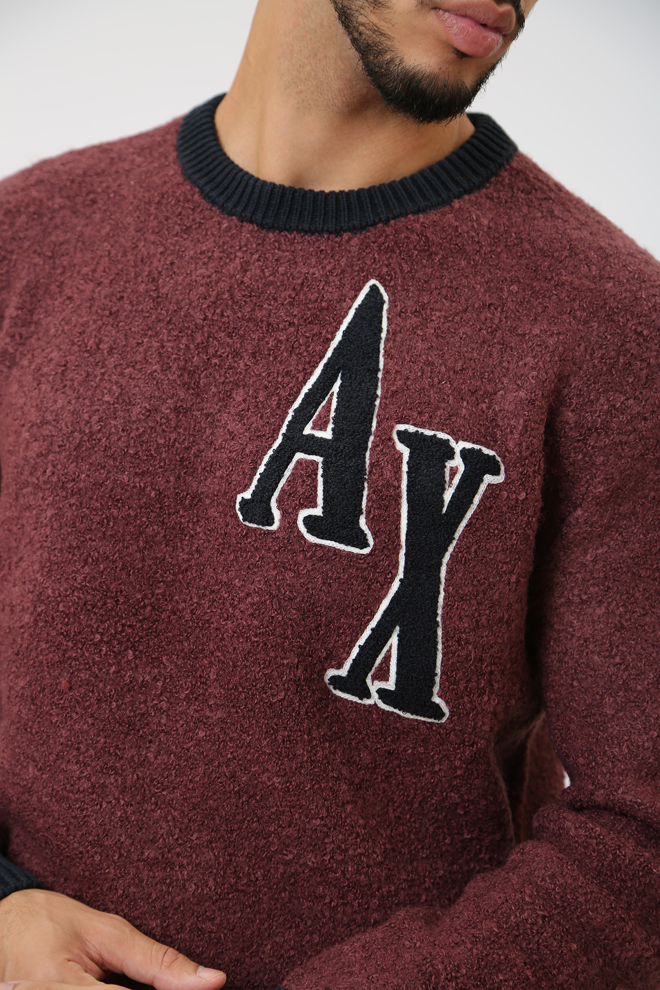 6RZM2B_ZM3GZ Джемпер Armani Exchange Бордовый