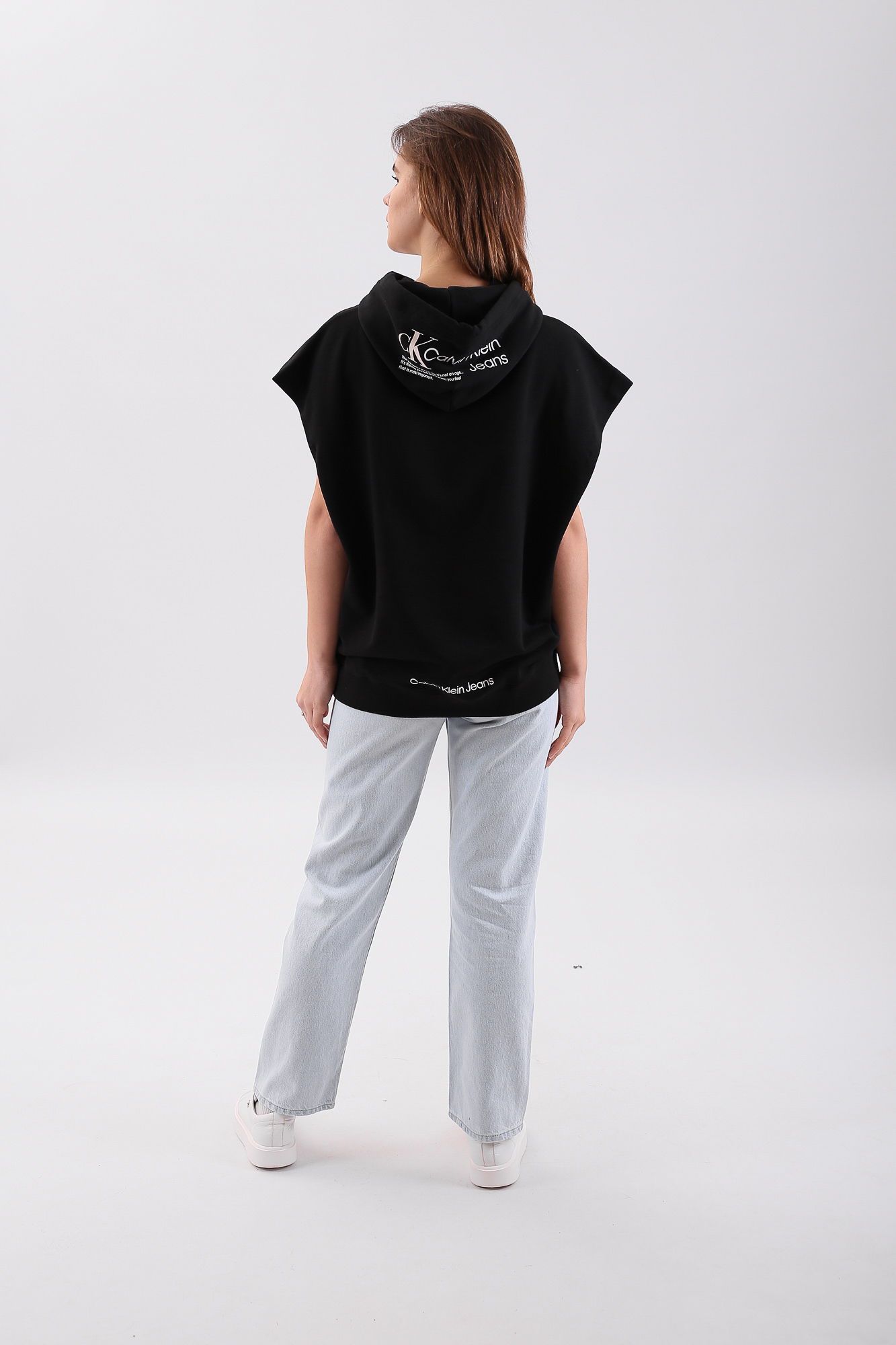 J20J218634 джинсы high rise straight ankle calvin klein jeans 