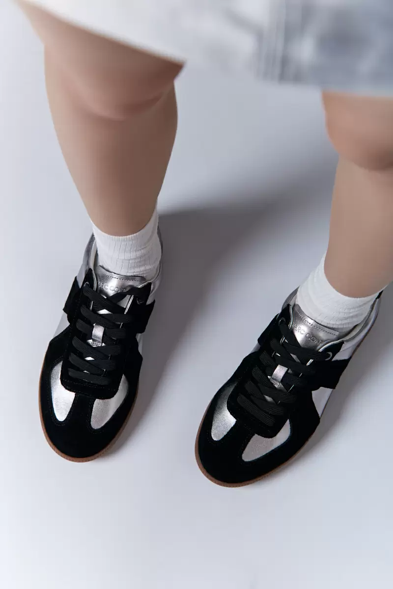 W1517-JY2424 Кеды Marc Cony Серебряный