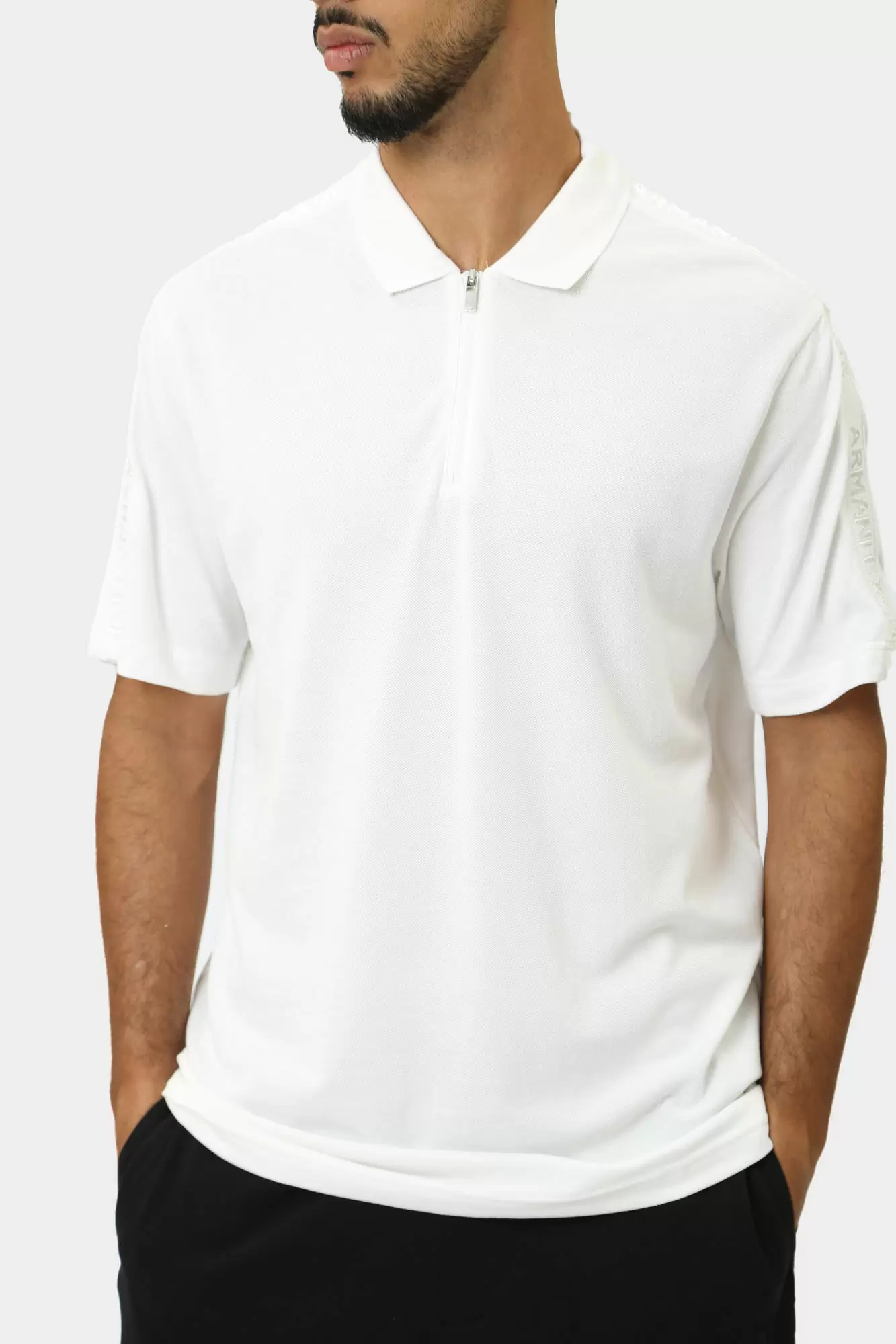 6DZFLC_ZJM5Z Поло Armani Exchange Белый