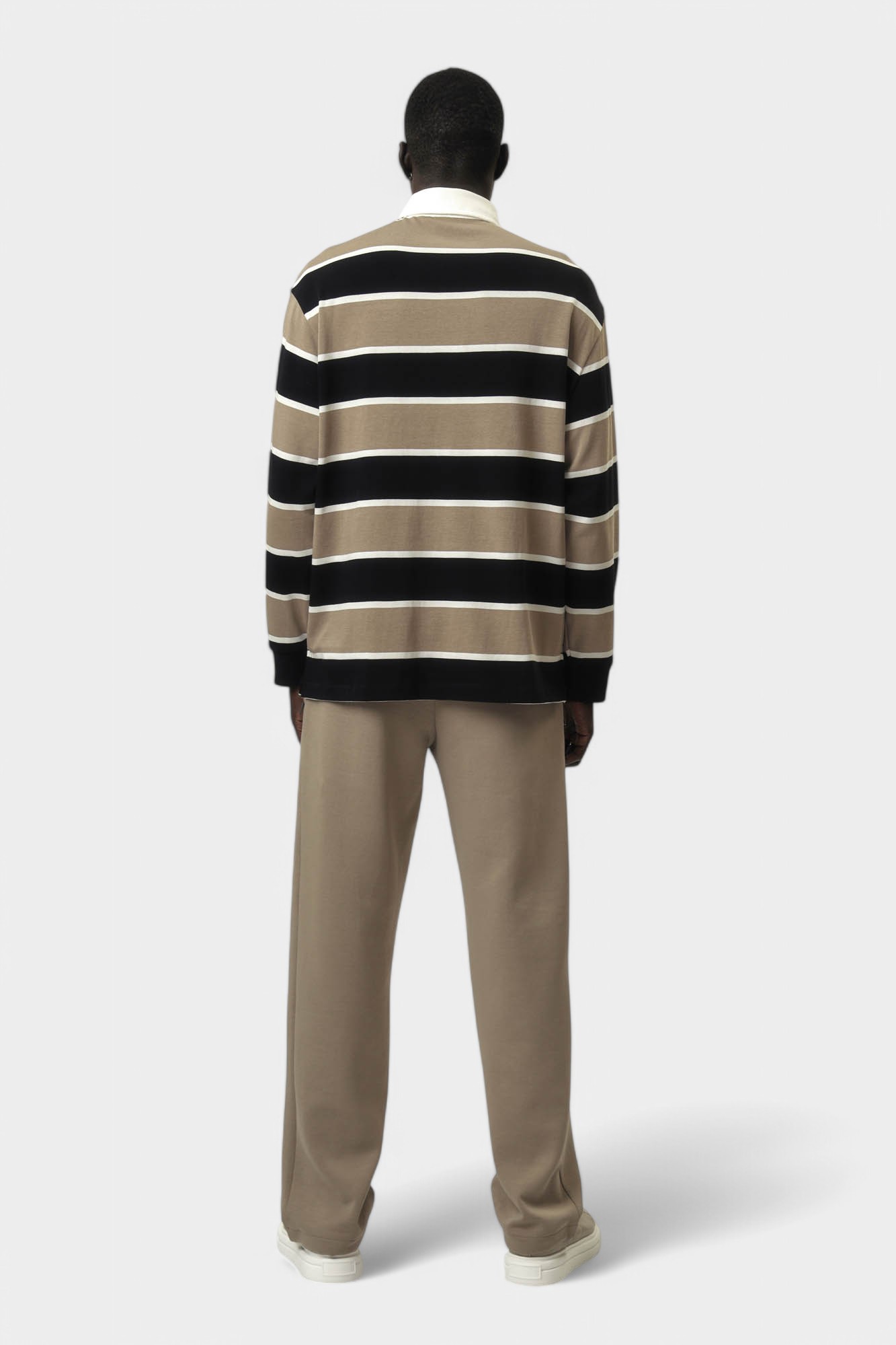 XM000463_AF13024 Поло с длинным рукавом Armani Exchange Бежевый