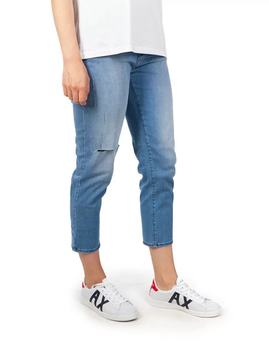 3ZYJ06_Y2CSZ джинсы boyfriend armani exchange 