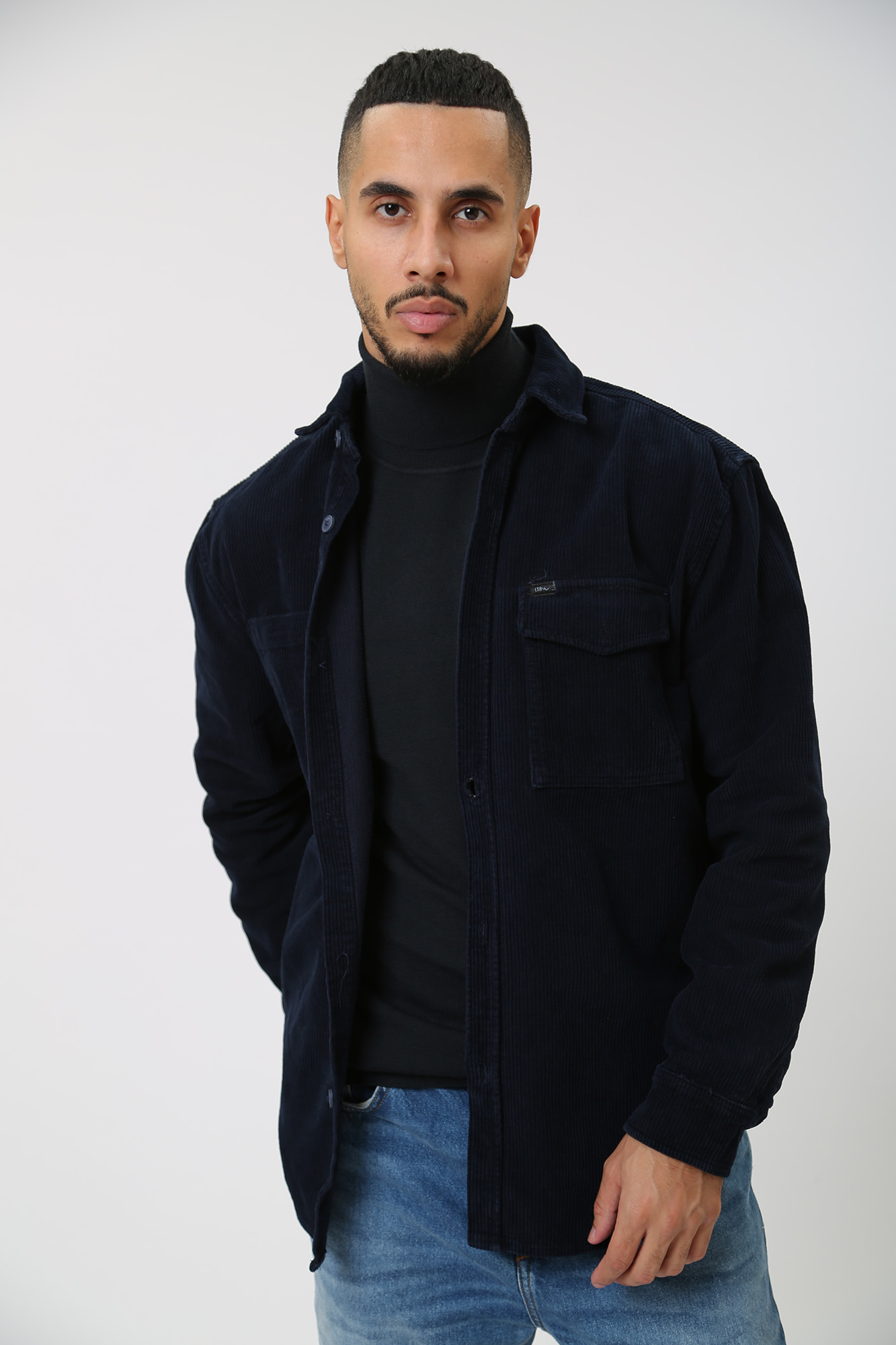 49002-25099 Рубашка д/р LTB Синий