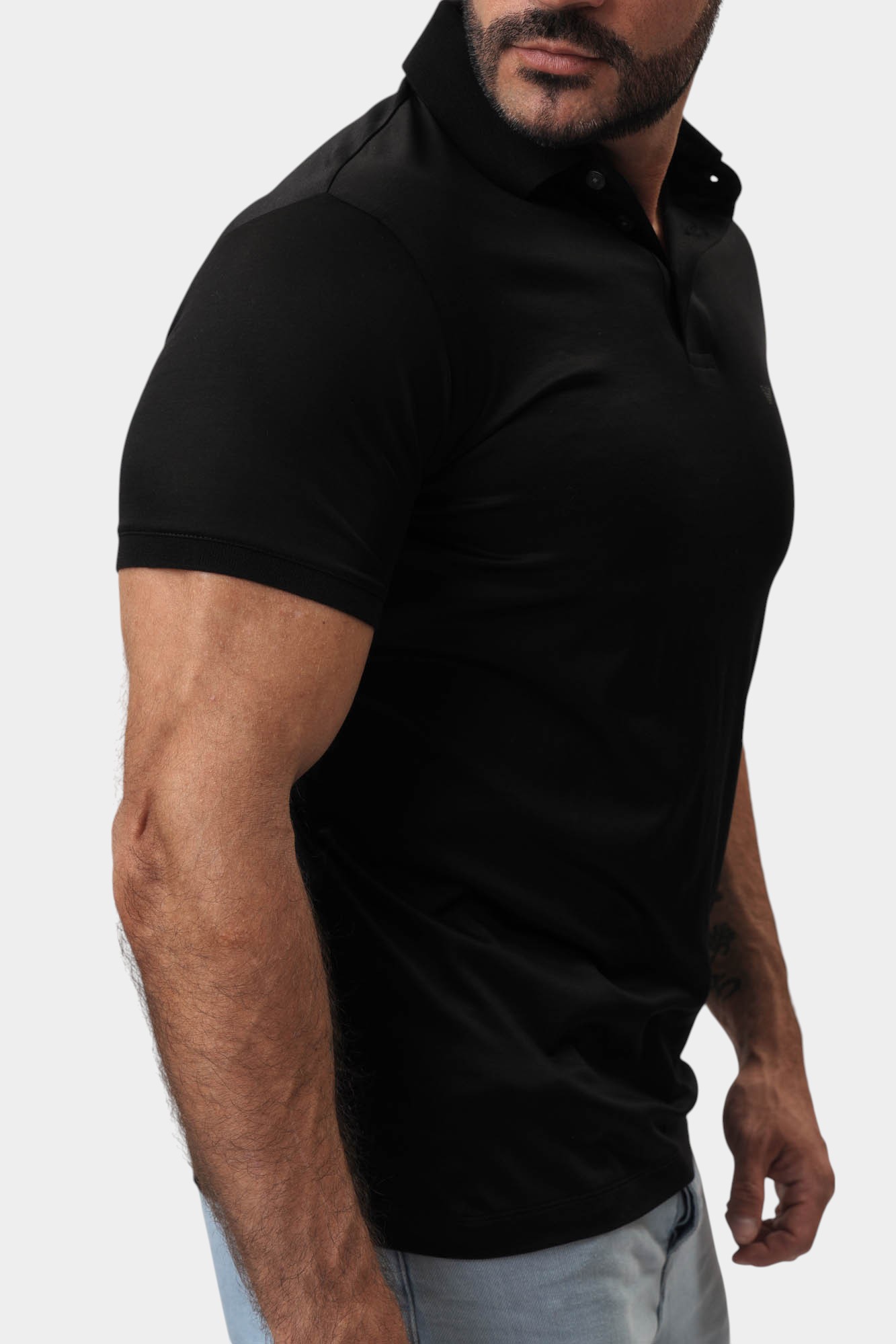 8N1F98_1JUVZ Поло Emporio Armani Черный